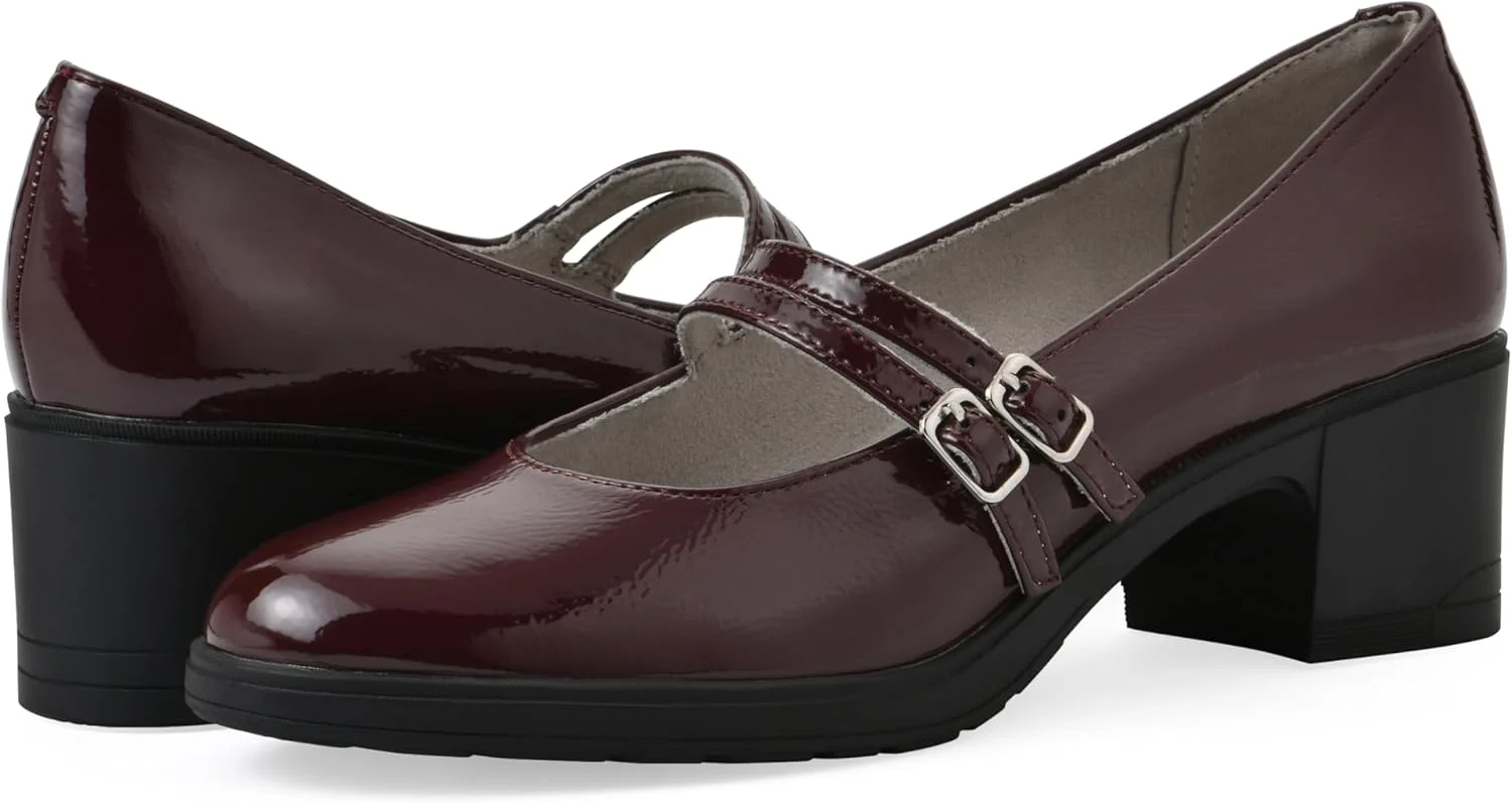 کفش پاشنه دار زنانه مری جین مدل Hunta با دو بند و کفی نرم از برند CLIFFS BY WHITE MOUNTAIN