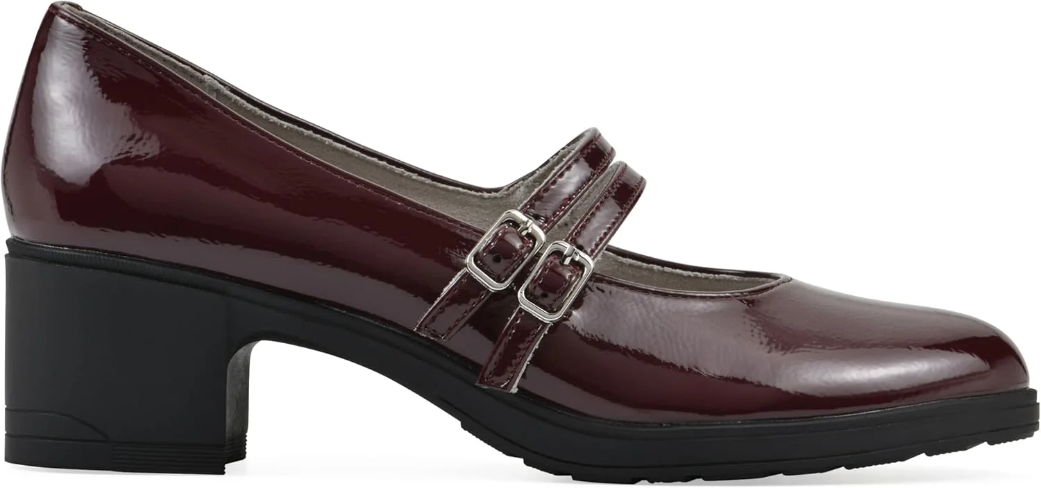 کفش پاشنه دار زنانه مری جین مدل Hunta با دو بند و کفی نرم از برند CLIFFS BY WHITE MOUNTAIN