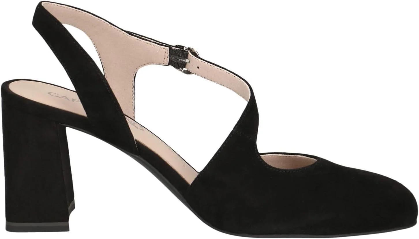 کفش پاشنه دار زنانه چرمی CAPRICE