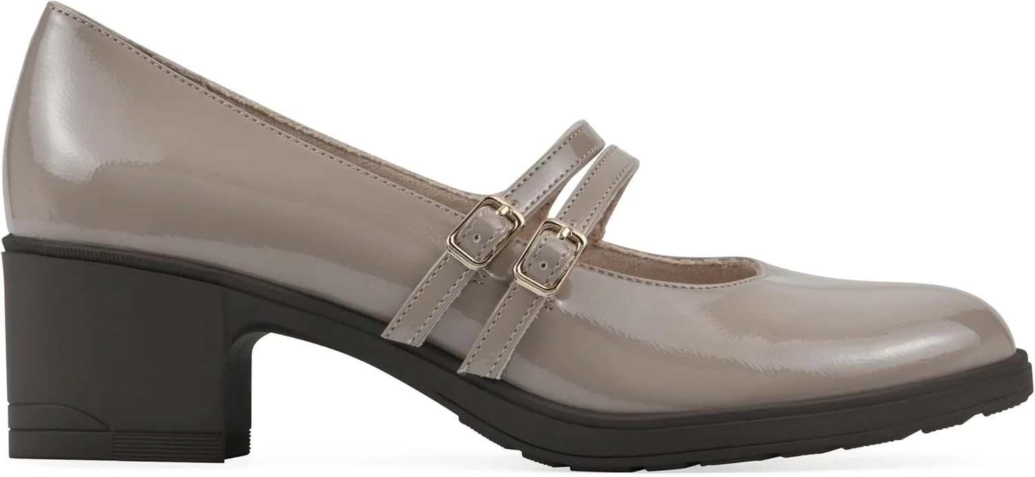 کفش پاشنه دار زنانه مری جین مدل Hunta با دو بند و کفی نرم از برند CLIFFS BY WHITE MOUNTAIN