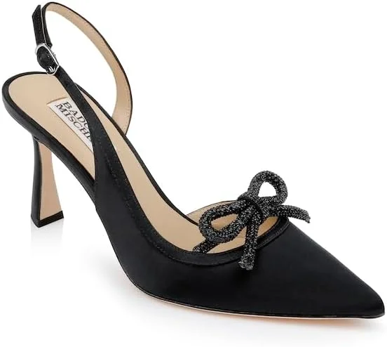 کفش پاشنه بلند زنانه باجلی میشکا مدل جورجی، مشکی، سایز 36-37 اروپا