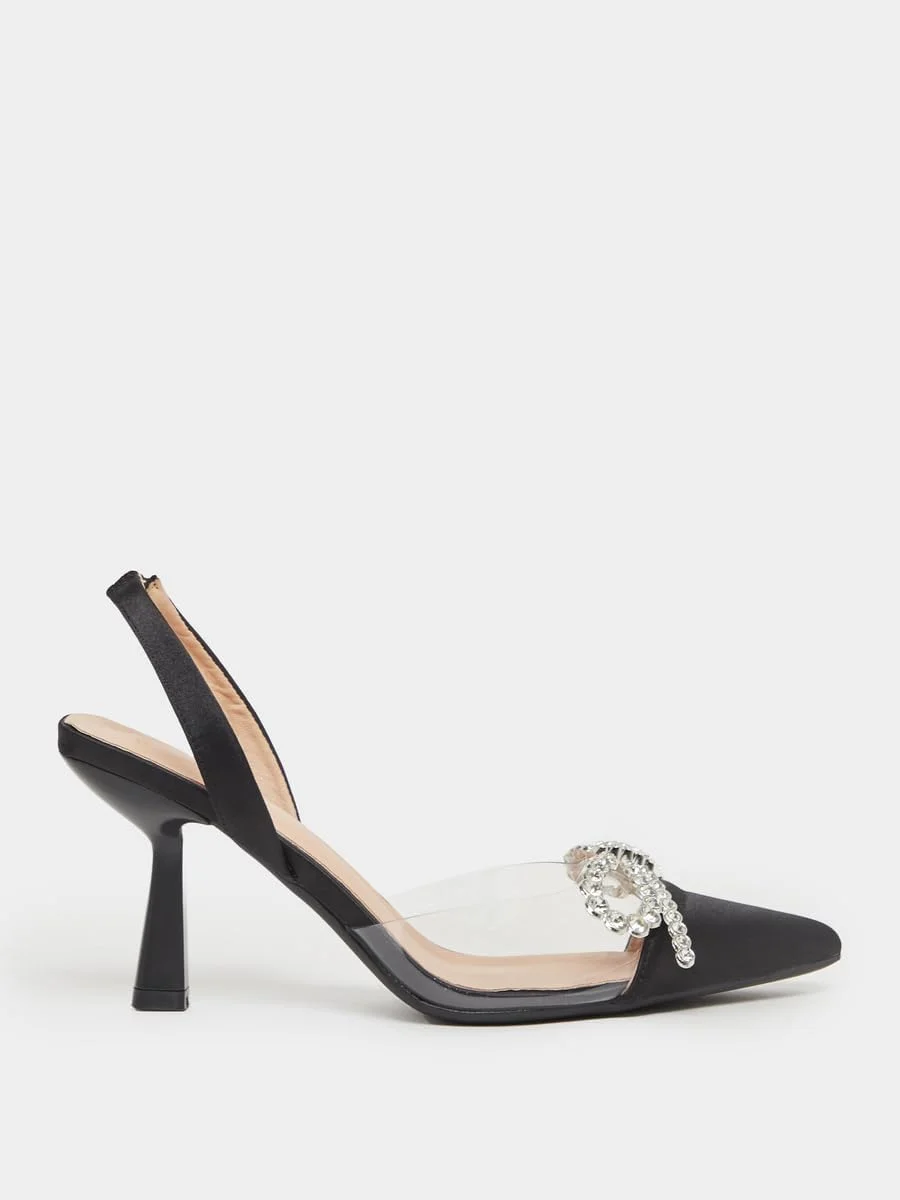 کفش پاشنه دار زنانه استایلی مدل 7011727301، نوک تیز، مشکی، سایز 36 اروپا