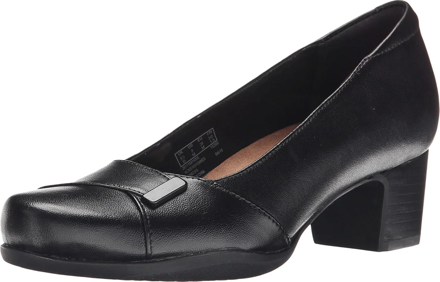 کفش زنانه چرم مشکی مدل Rosalyn Belle از Clarks Artisan، سایز 39.5 EU پهن