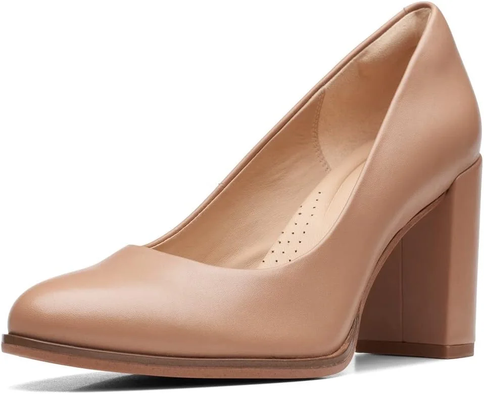 کفش پاشنه بلند زنانه کلارکس مدل Freva85 Court