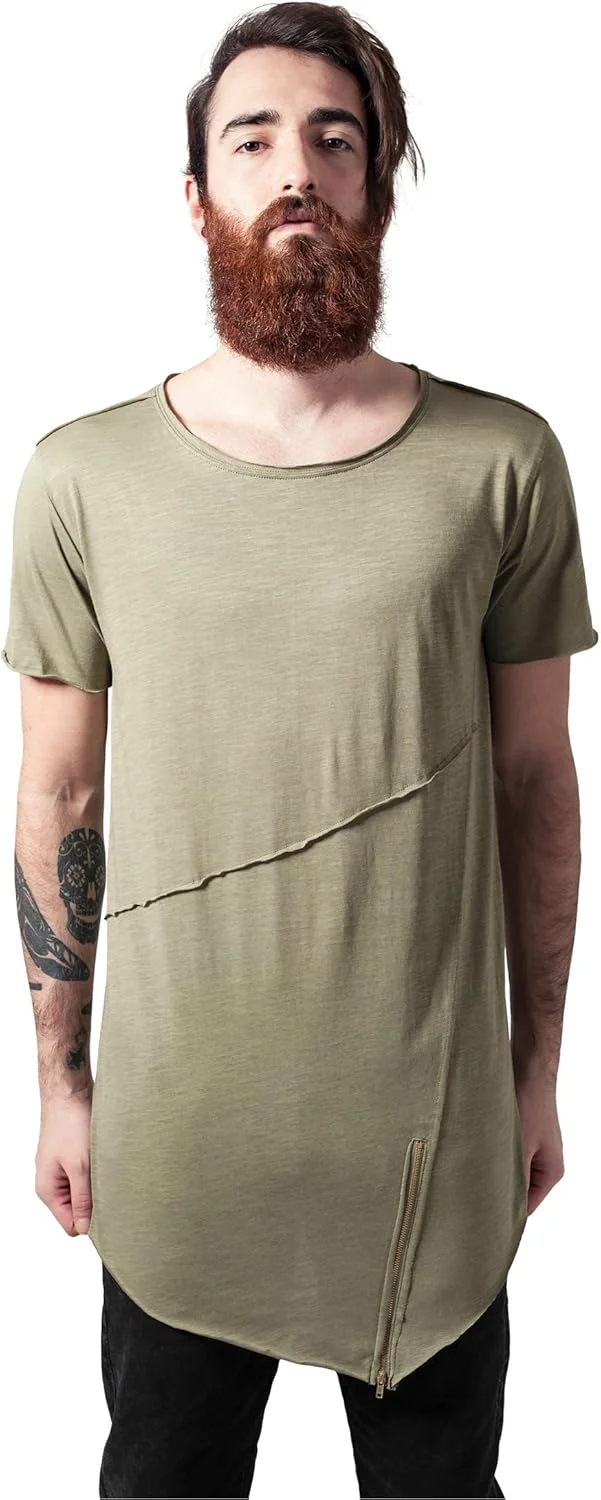 تی شرت آستین بلند زیپ دار مردانه Urban Classics