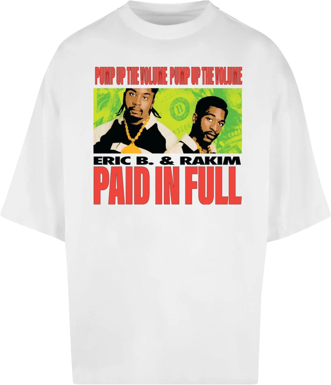 تی شرت مردانه مدل Mp5000724-eric B & Rakim - Pump Up The Volume (تک عددی)