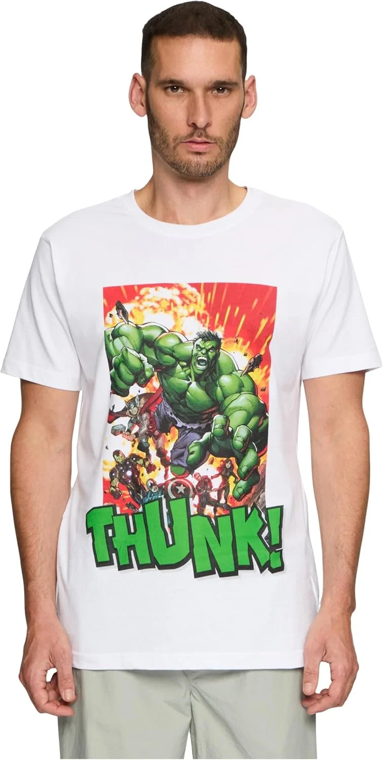 تی شرت مردانه Mc852-avengers Explosion (بسته 1 عددی)