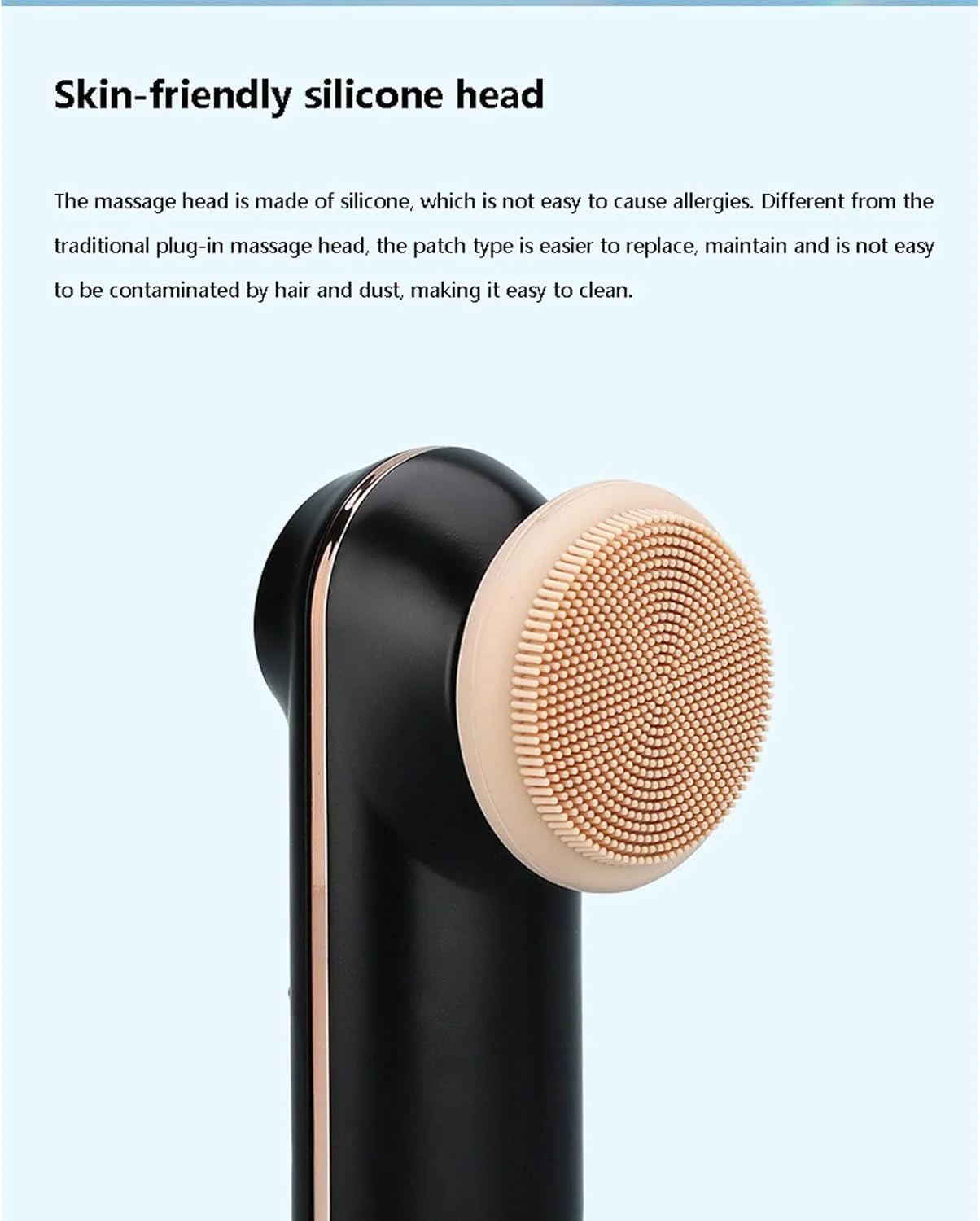 دستگاه زیبایی پوست، ماساژور صورت با ویبره، پاکسازی عمیق، ضد چروک، سفت کننده و لیفتینگ پوست، دستگاه زیبایی ضد پیری با 3 سطح قدرت