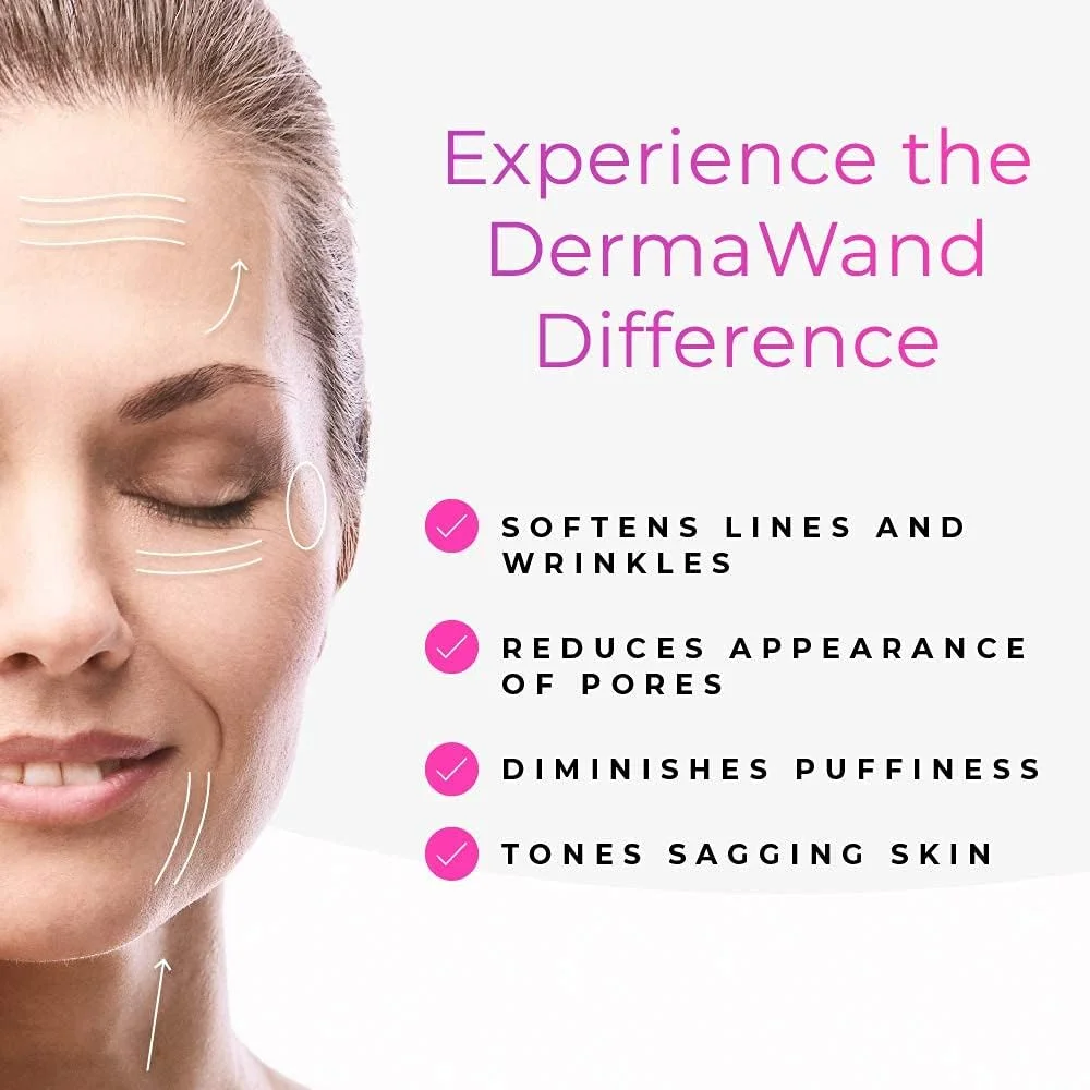 دستگاه آر اف و میکروکارنت درماواند، ماساژور صورت - محصول مراقبت از پوست صورت، دستگاه ضد پیری برای کاهش ظاهر چین و چروک و بهبود رنگ پوست دستگاه آر اف و میکروکارنت درماواند، ماساژور صورت - محصول مراقبت از پوست صورت، دستگاه ضد پیری برای کاهش ظاهر چین و چروک و بهبود رنگ پوست