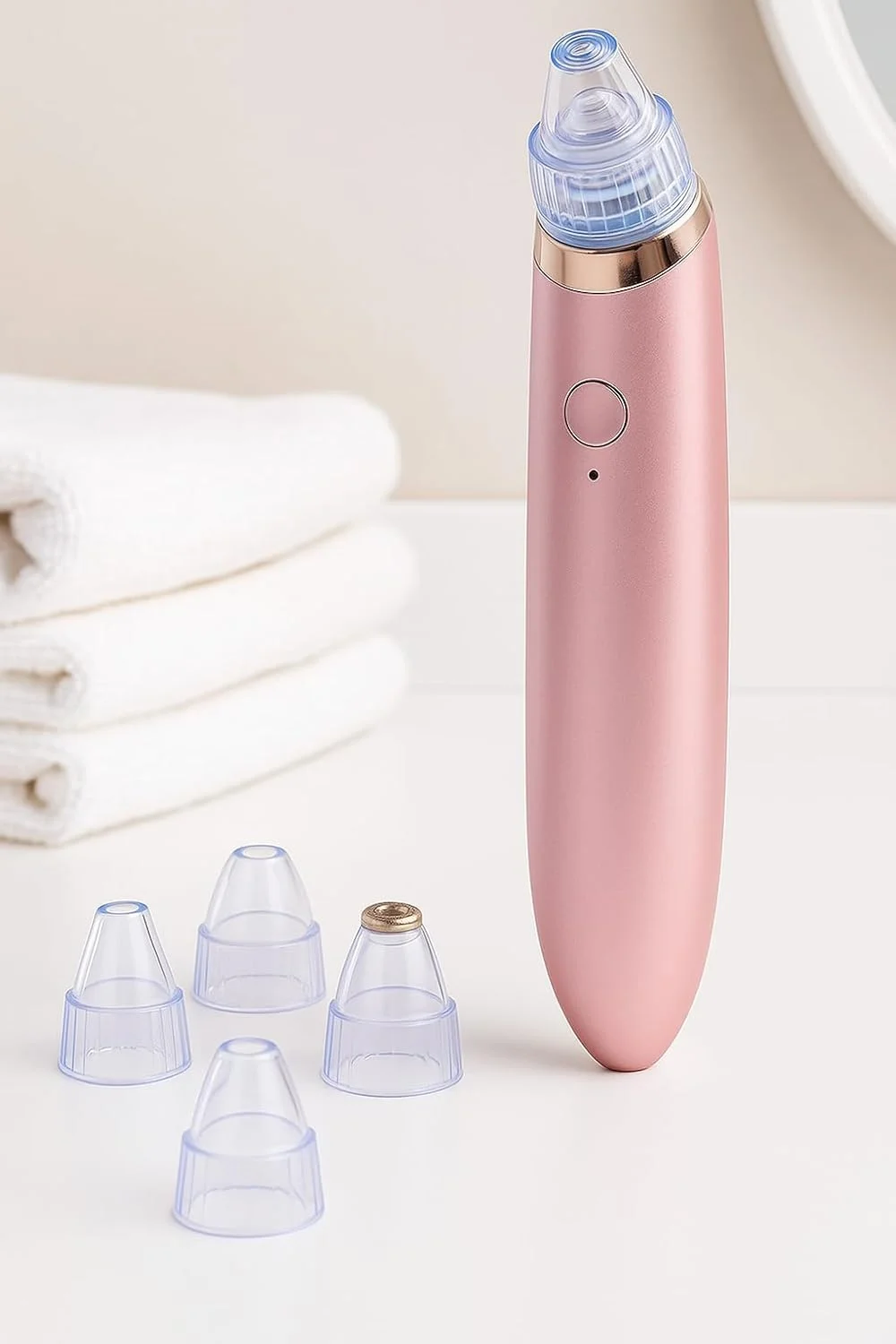 دستگاه پاک کننده منافذ صورت FITTO با قابلیت شارژ USB - ابزار مراقبت از پوست برای پاکسازی عمیق، لایه برداری و پوستی صاف تر - دستگاه زیبایی قابل حمل، چند رنگ دستگاه پاک کننده منافذ صورت FITTO با قابلیت شارژ USB - ابزار مراقبت از پوست برای پاکسازی عمیق، لایه برداری و پوستی صاف تر - دستگاه زیبایی قابل حمل، چند رنگ