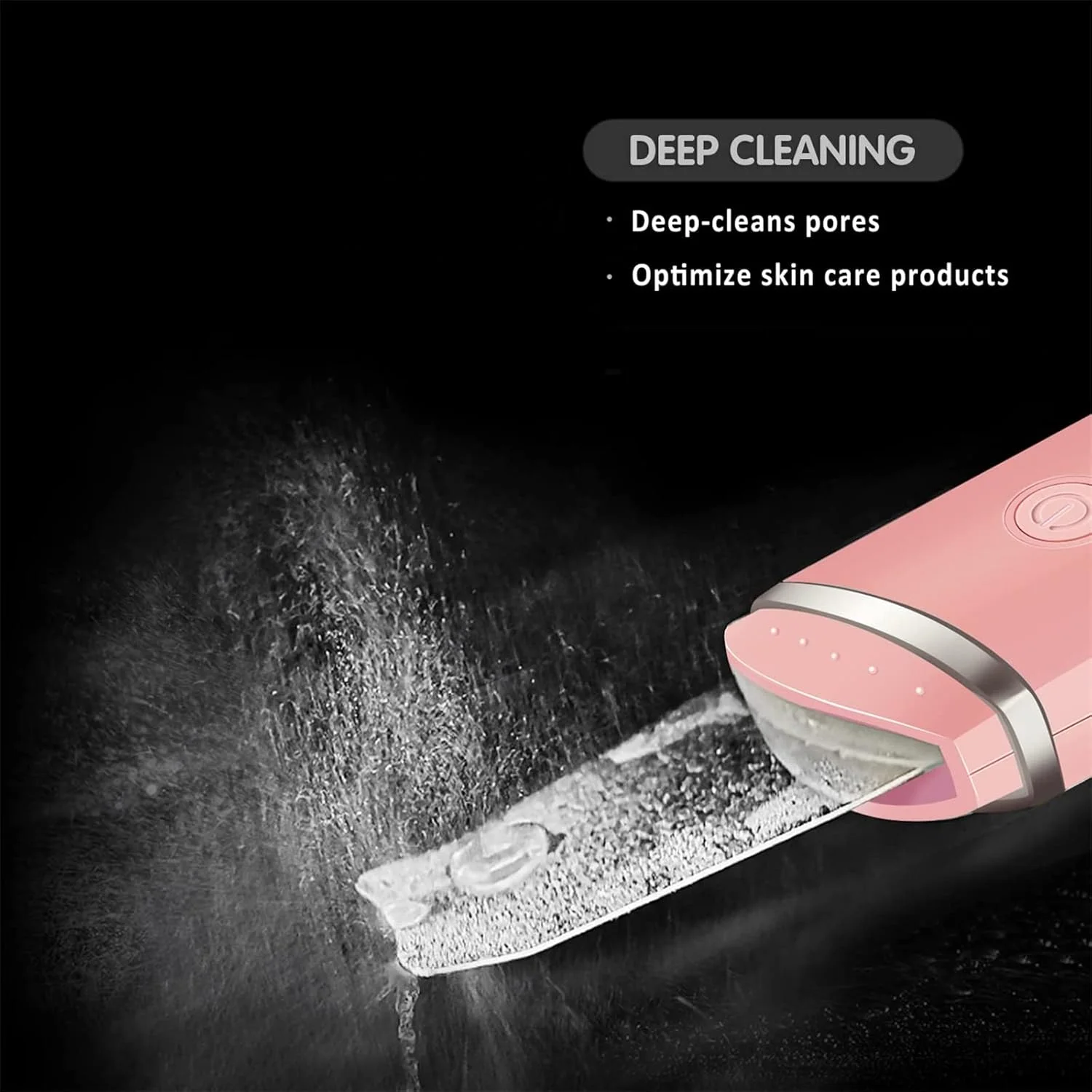 اسکرابر پوست اولتراسونیک عربست، پاک کننده منافذ جوش سرسیاه با 4 حالت، ابزار مراقبت از پوست با 2 پوشش سیلیکونی، استخراج کننده کومدون برای پاکسازی عمیق صورت (صورتی) اسکرابر پوست اولتراسونیک عربست، پاک کننده منافذ جوش سرسیاه با 4 حالت، ابزار مراقبت از پوست با 2 پوشش سیلیکونی، استخراج کننده کومدون برای پاکسازی عمیق صورت (صورتی)