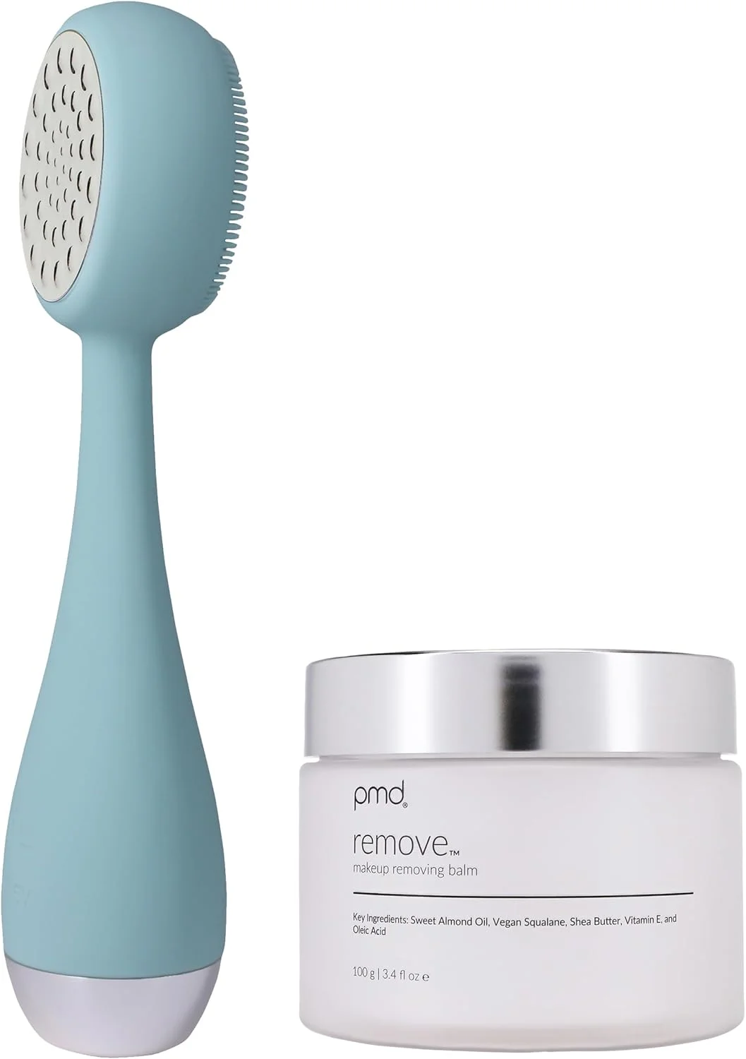 دستگاه پاکسازی صورت PMD Beauty Clean Pro نقره ای - دستگاه هوشمند پاک کننده صورت با برس سیلیکونی و ماساژور ضد پیری ActiveWarmth نقره خالص - ضد آب - لرزش SonicGlow - پاک کننده منافذ و جوش های سرسیاه دستگاه پاکسازی صورت PMD Beauty Clean Pro نقره ای - دستگاه هوشمند پاک کننده صورت با برس سیلیکونی و ماساژور ضد پیری ActiveWarmth نقره خالص - ضد آب - لرزش SonicGlow - پاک کننده منافذ و جوش های سرسیاه