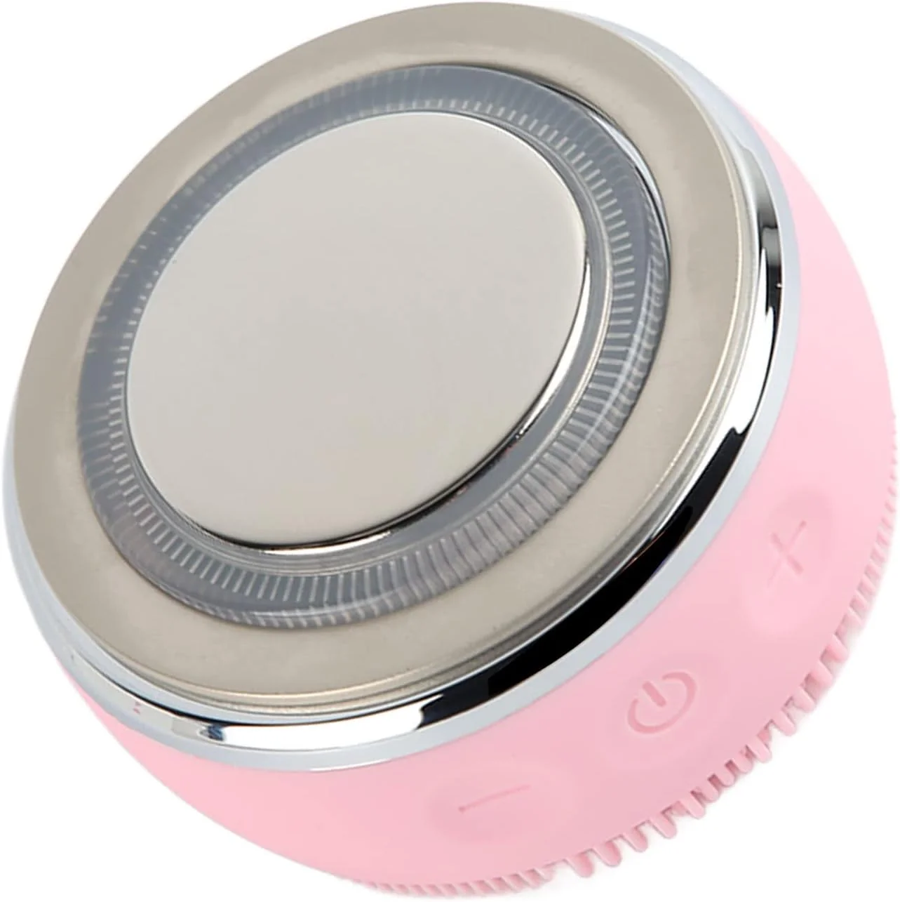 ابزار ماساژ زیبایی، دستگاه پاکسازی صورت چند منظوره ارتعاشی کمپرس گرم دستگاه زیبایی پوست برای لیفتینگ ضد پیری و سفت کردن چین و چروک پوست (صورتی)