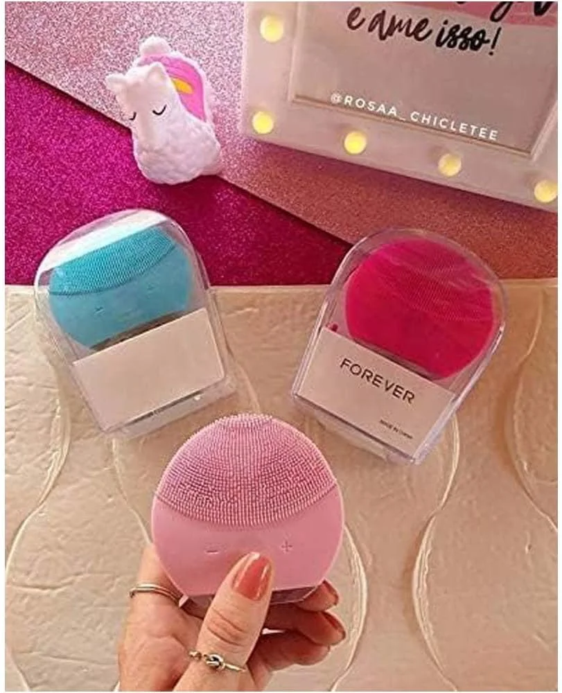 دستگاه پاک کننده صورت برقی فوراور لینا مینی، سیلیکون دو طرفه، قابل شارژ هوشمند، چند رنگ دستگاه پاک کننده صورت برقی فوراور لینا مینی، سیلیکون دو طرفه، قابل شارژ هوشمند، چند رنگ