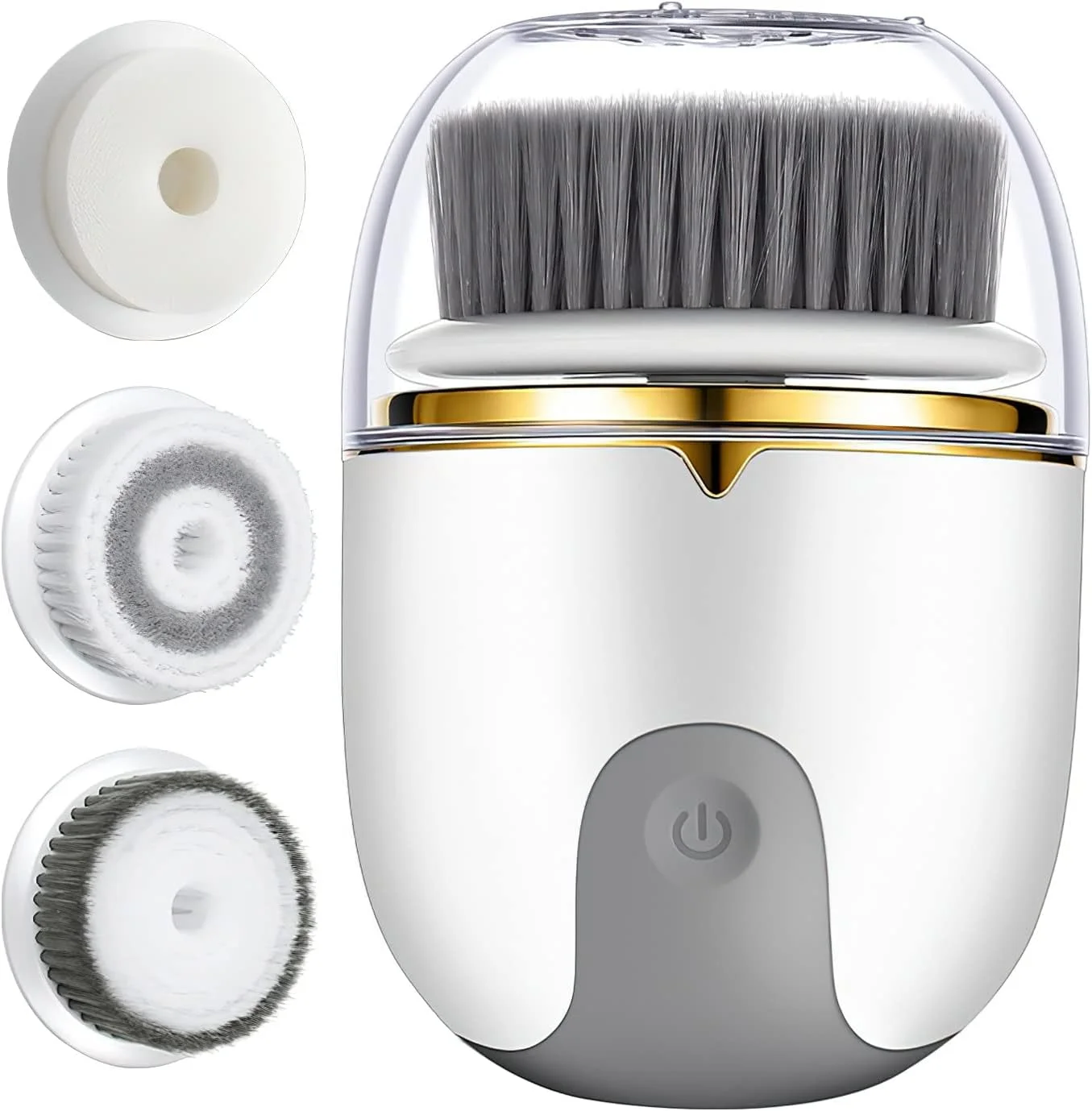 برس پاک کننده صورت MAKINGTEC، برس شستشوی برقی ضد آب کوچک و قابل حمل برای پاکسازی عمیق پوست صورت برای زنان و مردان