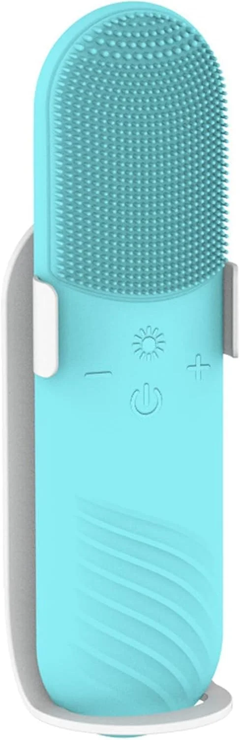 برس پاک کننده صورت سونیک، اسکرابر برقی ضد آب و قابل شارژ صورت با 5 سرعت، برس پاک کننده عمیق منافذ برای زنان و مردان، برس لایه بردار صورت برای روتین مراقبت از پوست حساس برس پاک کننده صورت سونیک، اسکرابر برقی ضد آب و قابل شارژ صورت با 5 سرعت، برس پاک کننده عمیق منافذ برای زنان و مردان، برس لایه بردار صورت برای روتین مراقبت از پوست حساس