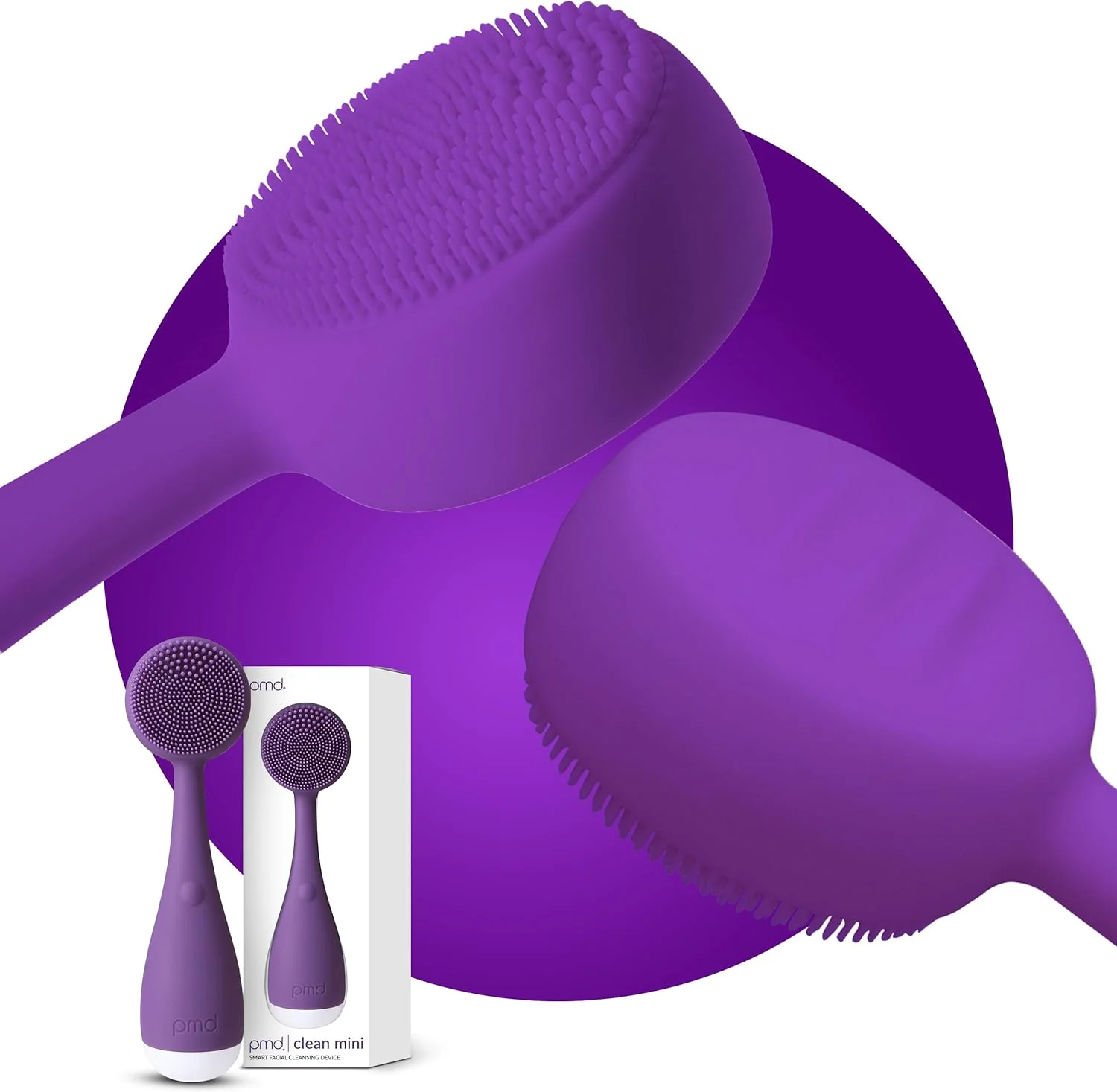 دستگاه پاکسازی صورت هوشمند PMD Clean Mini با برس سیلیکونی و ماساژور ضد پیری - ضد آب - فناوری لرزش SonicGlow - پاک کننده منافذ و جوش های سرسیاه - لیفت، سفت کننده و تقویت کننده پوست دستگاه پاکسازی صورت هوشمند PMD Clean Mini با برس سیلیکونی و ماساژور ضد پیری - ضد آب - فناوری لرزش SonicGlow - پاک کننده منافذ و جوش های سرسیاه - لیفت، سفت کننده و تقویت کننده پوست