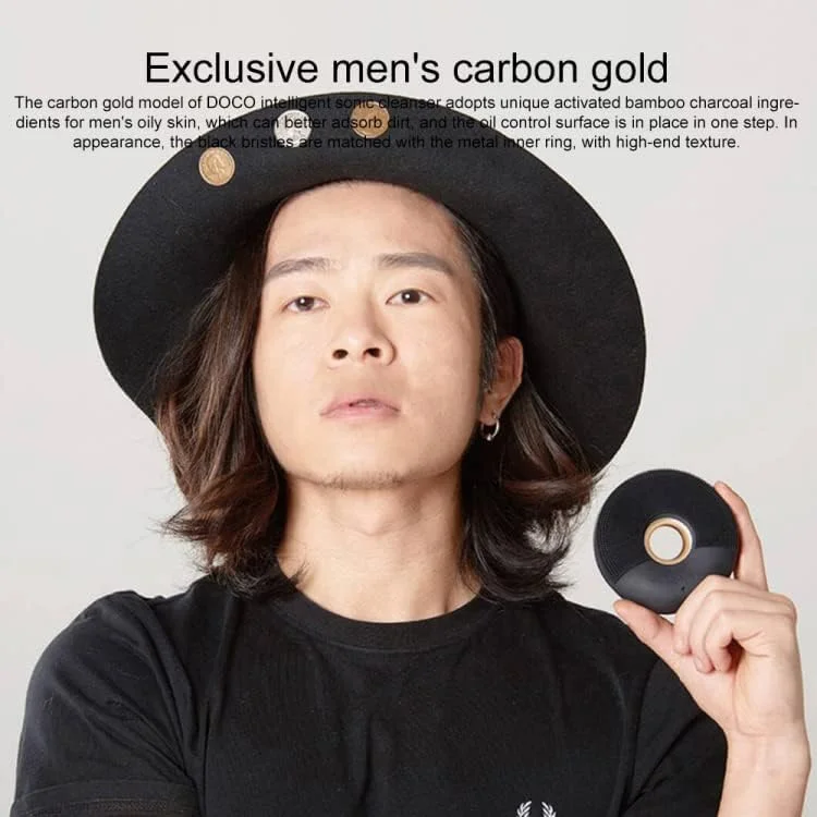 دستگاه پاکسازی صورت هوشمند سونیک Doco V001 با ویبره میکرو دوگانه | ضد آب IPX7 | شارژ Type-C - مشکی دستگاه پاکسازی صورت هوشمند سونیک Doco V001 با ویبره میکرو دوگانه | ضد آب IPX7 | شارژ Type-C - مشکی