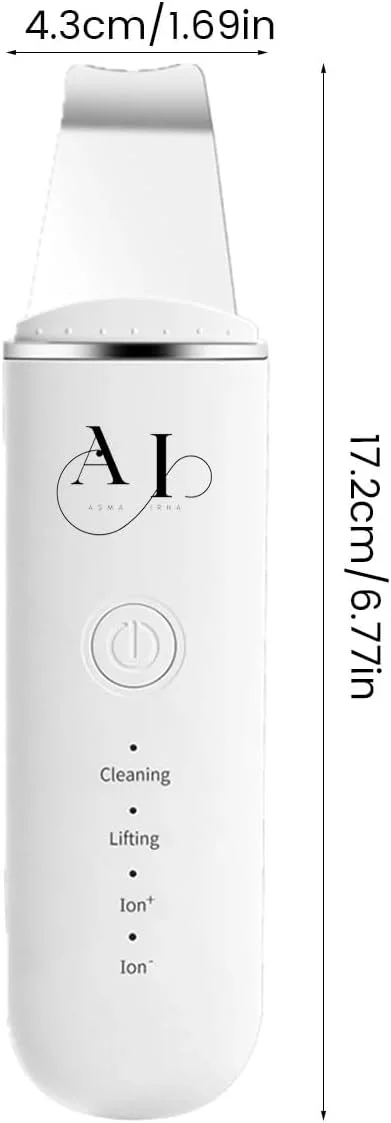 اسکرابر پوست صورت با هوش مصنوعی: پاکسازی عمیق و ابزار حذف جوش های سرسیاه با 4 حالت - شامل روکش های سیلیکونی برای زیبایی پوست اسکرابر پوست صورت با هوش مصنوعی: پاکسازی عمیق و ابزار حذف جوش های سرسیاه با 4 حالت - شامل روکش های سیلیکونی برای زیبایی پوست