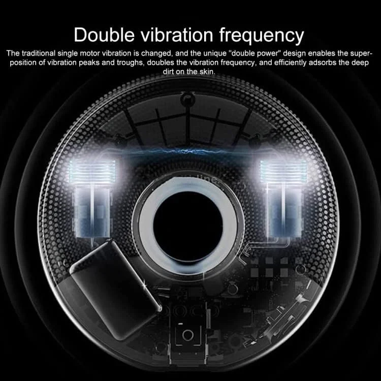 دستگاه پاکسازی صورت هوشمند سونیک Doco V001 با ویبره میکرو دوگانه | ضد آب IPX7 | شارژ Type-C - مشکی دستگاه پاکسازی صورت هوشمند سونیک Doco V001 با ویبره میکرو دوگانه | ضد آب IPX7 | شارژ Type-C - مشکی