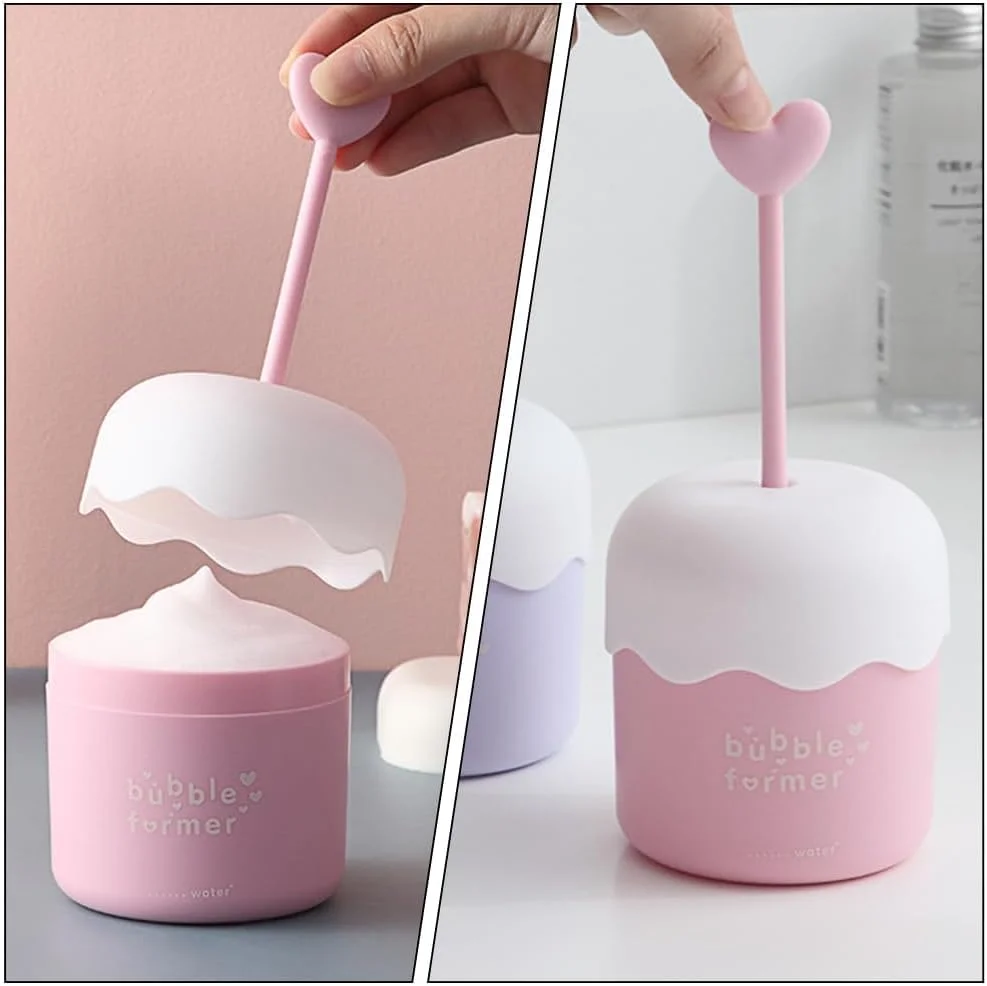 ابزار فوم ساز شوینده صورت BIGTHREE، فوم ساز برای شستشوی صورت، ابزار پاک کننده عمیق، حباب ساز قابل حمل شستشوی صورت، ایمن برای پوست حساس، دستگاه فوم ساز سریع برای خانه و مسافرت (صورتی دوست داشتنی) ابزار فوم ساز شوینده صورت BIGTHREE، فوم ساز برای شستشوی صورت، ابزار پاک کننده عمیق، حباب ساز قابل حمل شستشوی صورت، ایمن برای پوست حساس، دستگاه فوم ساز سریع برای خانه و مسافرت (صورتی دوست داشتنی)