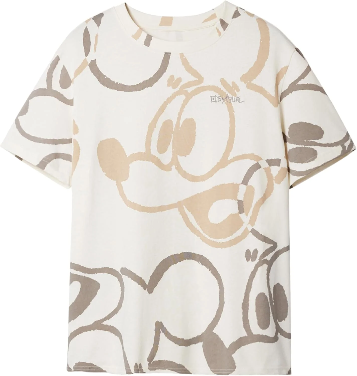 تی شرت آستین کوتاه مردانه بافتنی Desigual