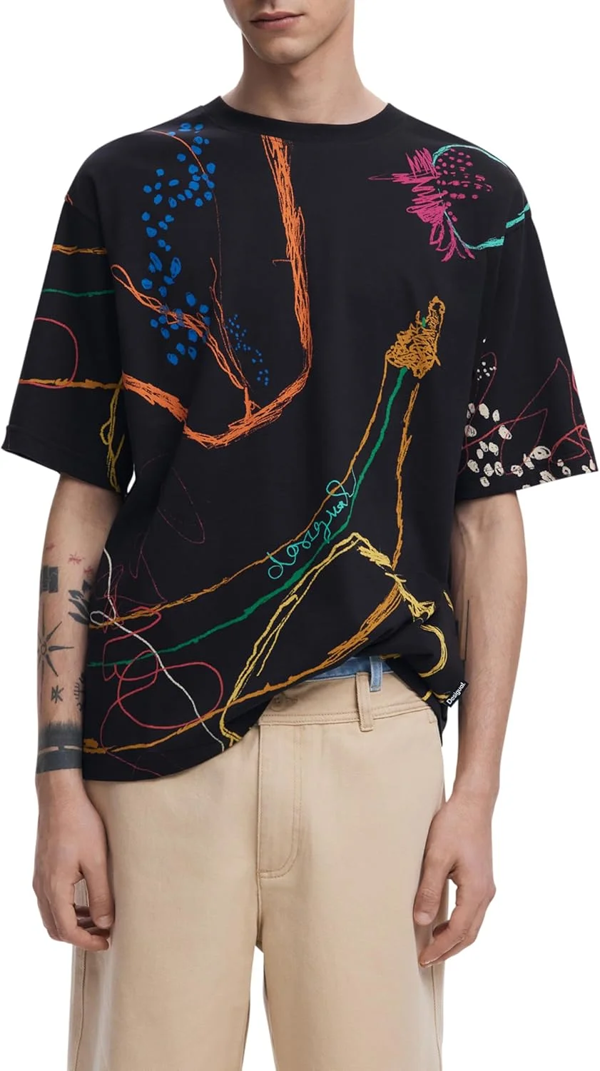 تی شرت مردانه دسیگوال مدل Ts_mataro