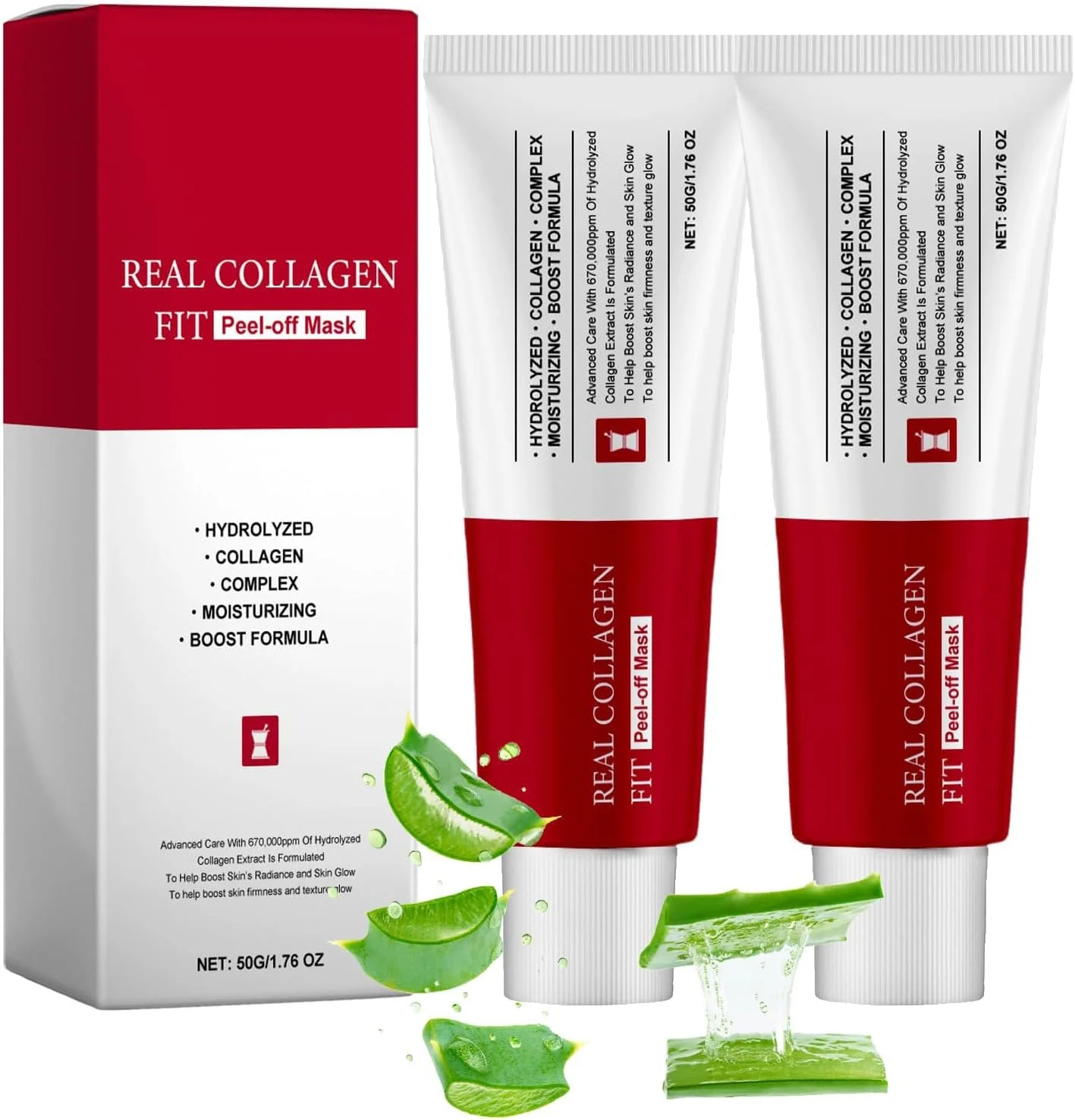 ماسک کلاژن فیت، 2 عدد ماسک شب، کلاژن هیدرولیز شده، ماسک آبرسان، آبرسانی پوست، کاهش چین و چروک و بازیابی خاصیت ارتجاعی و درخشندگی