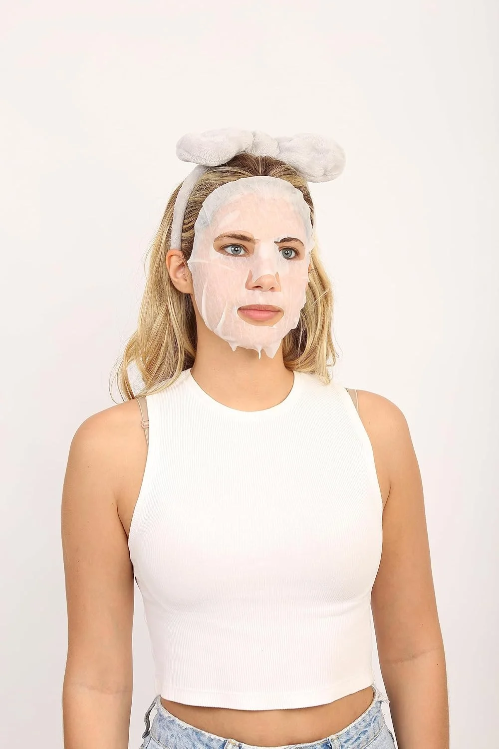 ماسک ورقه‌ای صورت کلاژن کوکواستار | درمان سفت کننده و آبرسان برای پوست احیا شده | بسته 1 عددی، 25 میلی لیتر