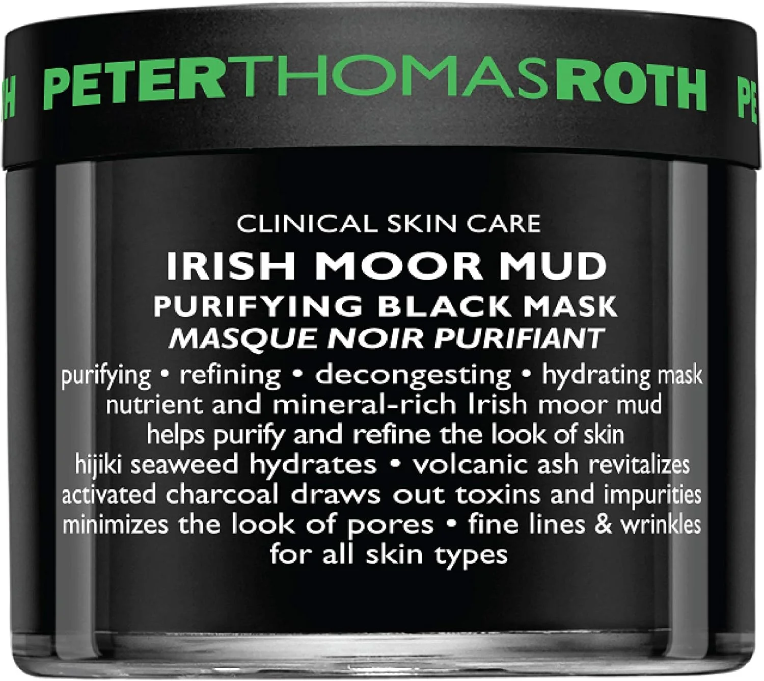 ماسک لجن ایرلندی پیتر توماس راث – 50 میلی لیتر | ماسک سم زدا و آبرسان صورت با لجن غنی از مواد معدنی ایرلندی برای پوستی تمیز و درخشان