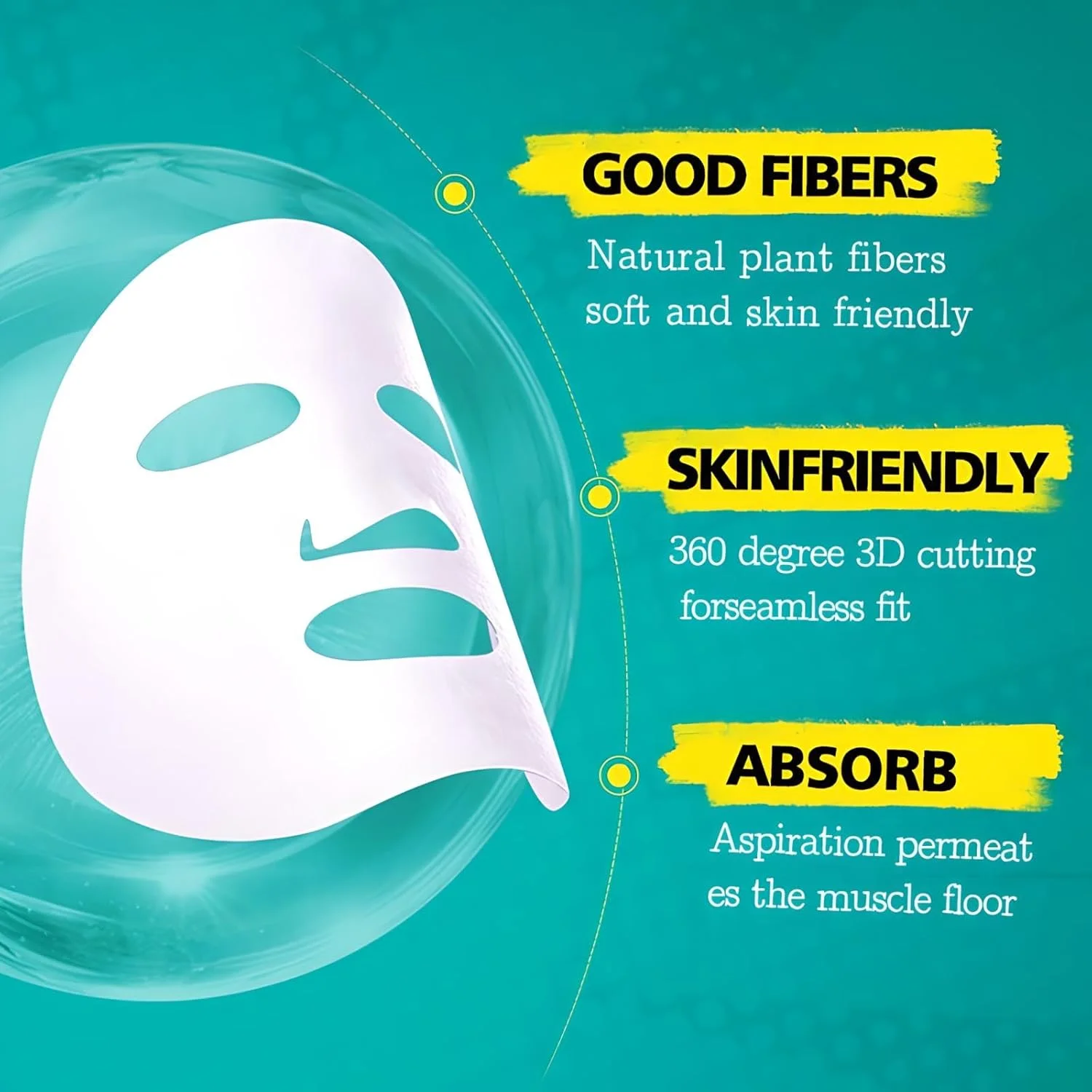 مجموعه 18 عددی ماسک ورقه ای آبرسان یلاجوی – حاوی عصاره های طبیعی گیاهان و میوه ها با کلاژن و هیالورونیک اسید برای مرطوب کردن، جوانسازی و درخشش پوست – ست هدیه ایده آل ماسک صورت برای زنان و دختران نوجوان