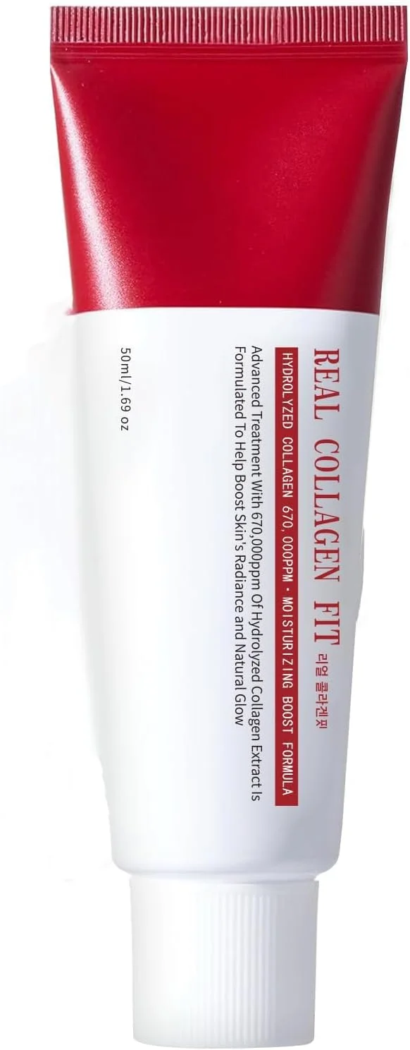 ماسک کلاژن واقعی، ماسک پوششی کلاژن، 670,000ppm کلاژن، ماسک صورت لایه بردار برای خاصیت ارتجاعی، آبرسانی، درخشندگی، پوست شیشه ای، مراقبت از پوست کره ای، 50 میلی لیتر برای پوست خشک و کم آب