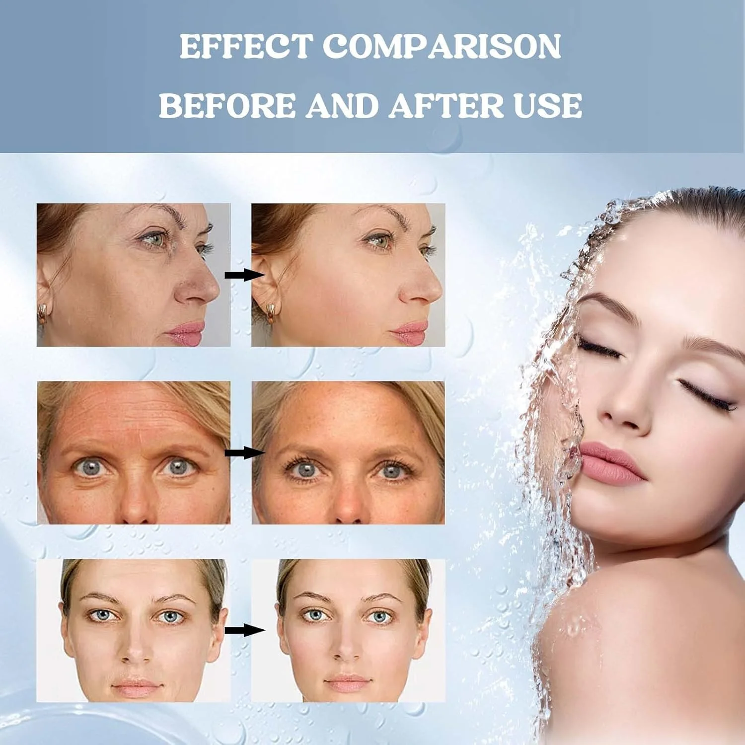 ماسک صورت کلاژن، ماسک آبرسان، ماسک ترمیم کننده صورت، ماسک عمیق کلاژن، آبرسانی و استحکام بخش، روشن کننده، کوچک کننده منافذ، تسکین دهنده، بهبود خاصیت ارتجاعی (4 عدد در 1 جعبه)