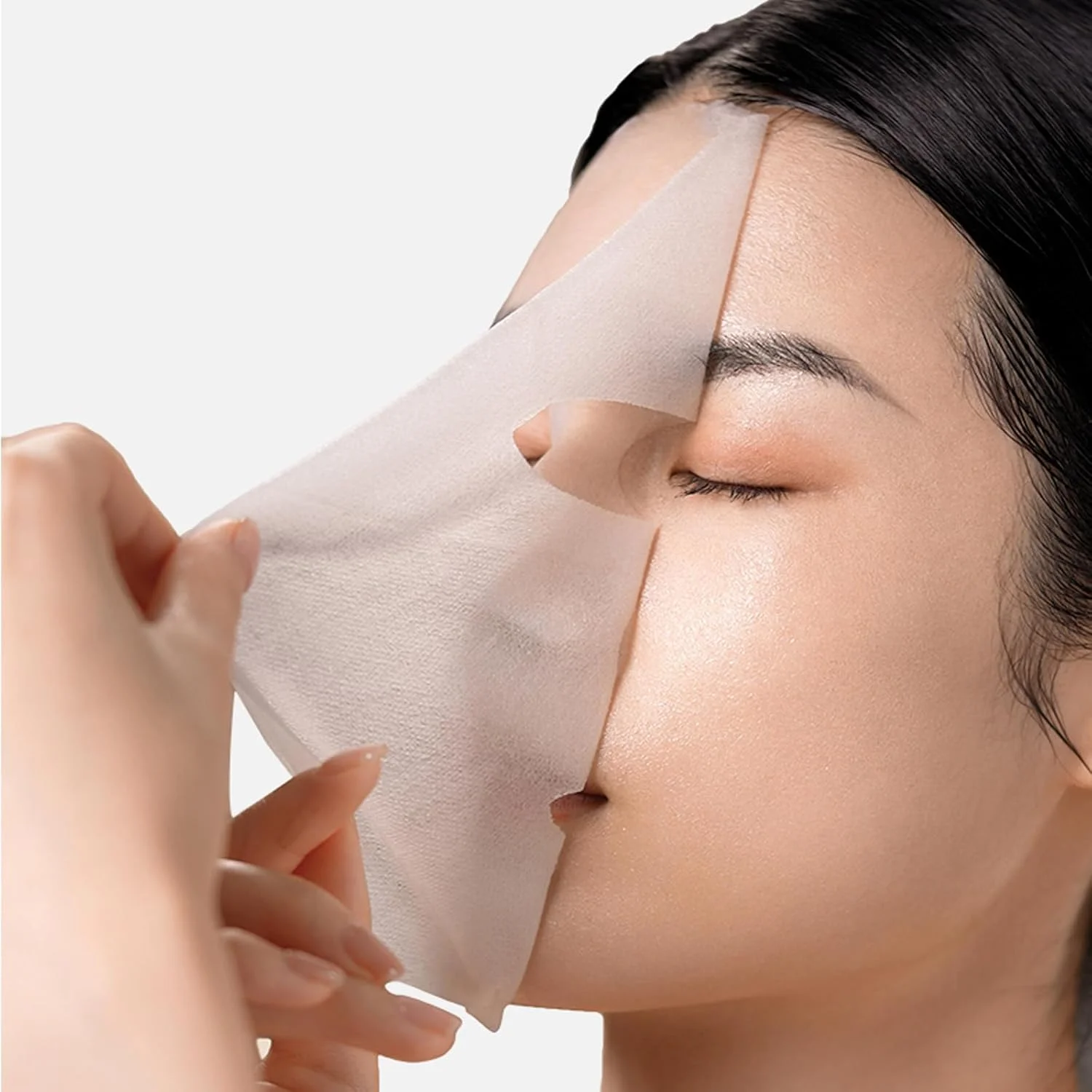 ماسک صورت کلاژن بسته 10 عددی، آبرسان و ضد پیری، برای خانم ها و آقایان