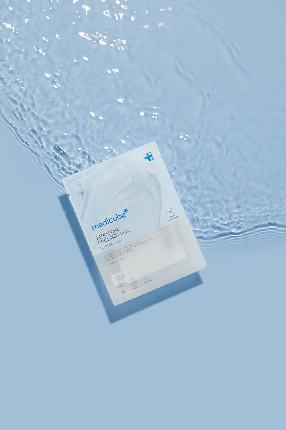 ماسک خنک کننده منافذ باز Medicube Zero | سفت کننده منافذ و کنترل چربی | نیاسینامید، آدنوزین و مراقبت چهارگانه منافذ | ماسک ورقه ای خنک کننده بدون الکل | آبرسان و تسکین دهنده | مراقبت از پوست K-Beauty | فقط 4 بسته