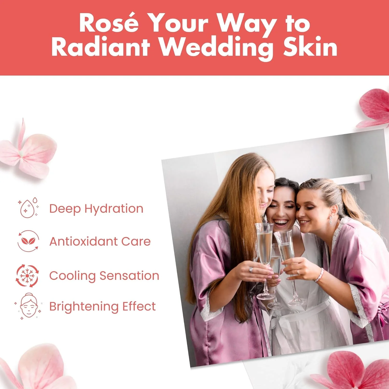 ماسک ورقه‌ای صورت رز Patchology Serve Chilled - ماسک صورت آبرسان و تسکین‌دهنده با اسید هیالورونیک برای پوست درخشان، درمان مراقبت از پوست با رایحه رز، تجربه اسپا در خانه - 2 جفت