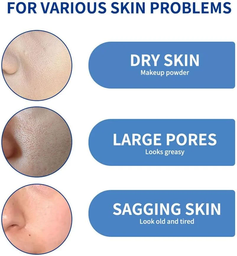 ماسک صورت کلاژن لایه بردار، ماسک صورت هیدرولیز شده، مرطوب کننده و احیا کننده، ماسک صورت مراقبت روزانه پوست برای پوست های کم آب، کدر و خسته - 60 گرم