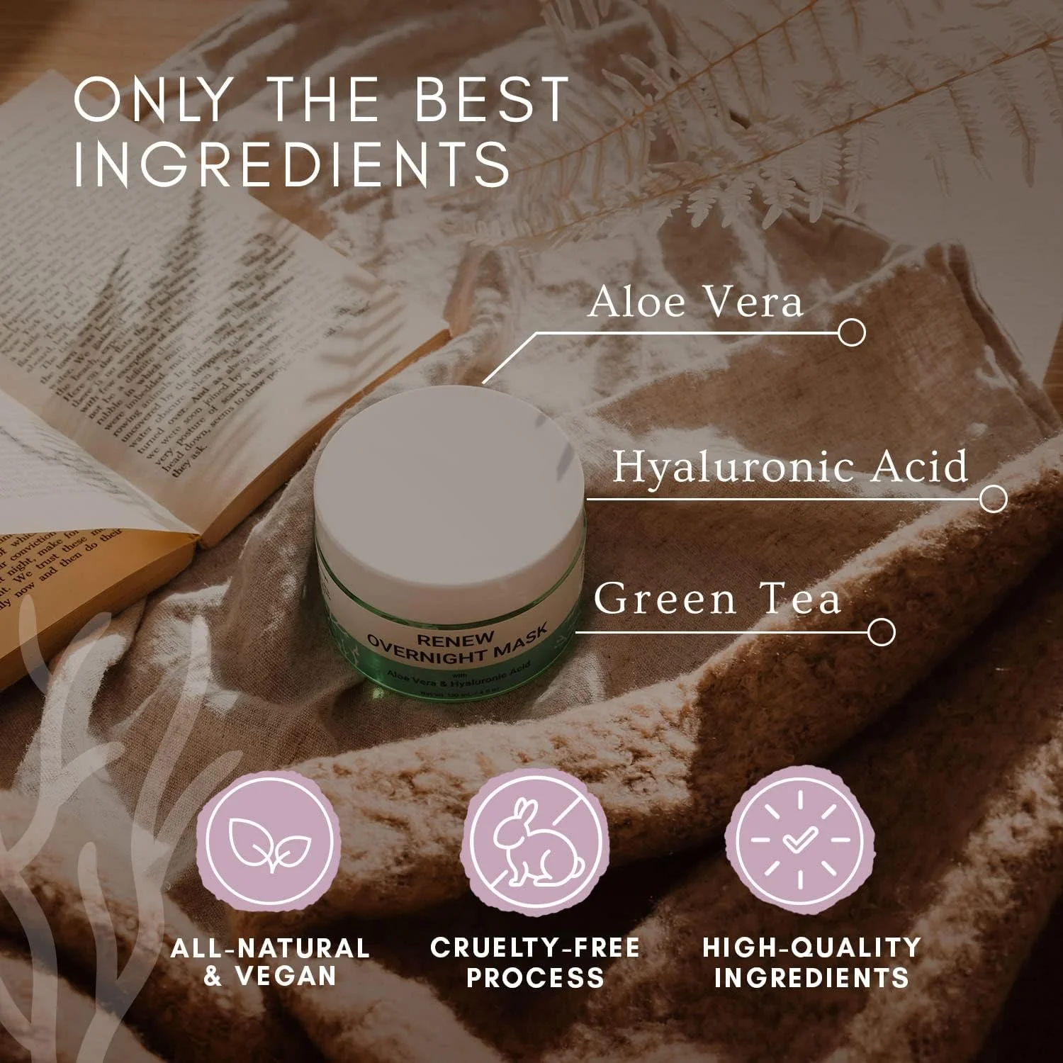 ماسک صورت شبانه Doppeltree Renew با ژل آلوئه ورا و اسید هیالورونیک، ماسک آبرسان و ترمیم کننده پوست صورت برای مراقبت از پوست در شب - فرموله شده در سان فرانسیسکو آمریکا ماسک صورت شبانه Doppeltree Renew با ژل آلوئه ورا و اسید هیالورونیک، ماسک آبرسان و ترمیم کننده پوست صورت برای مراقبت از پوست در شب - فرموله شده در سان فرانسیسکو آمریکا