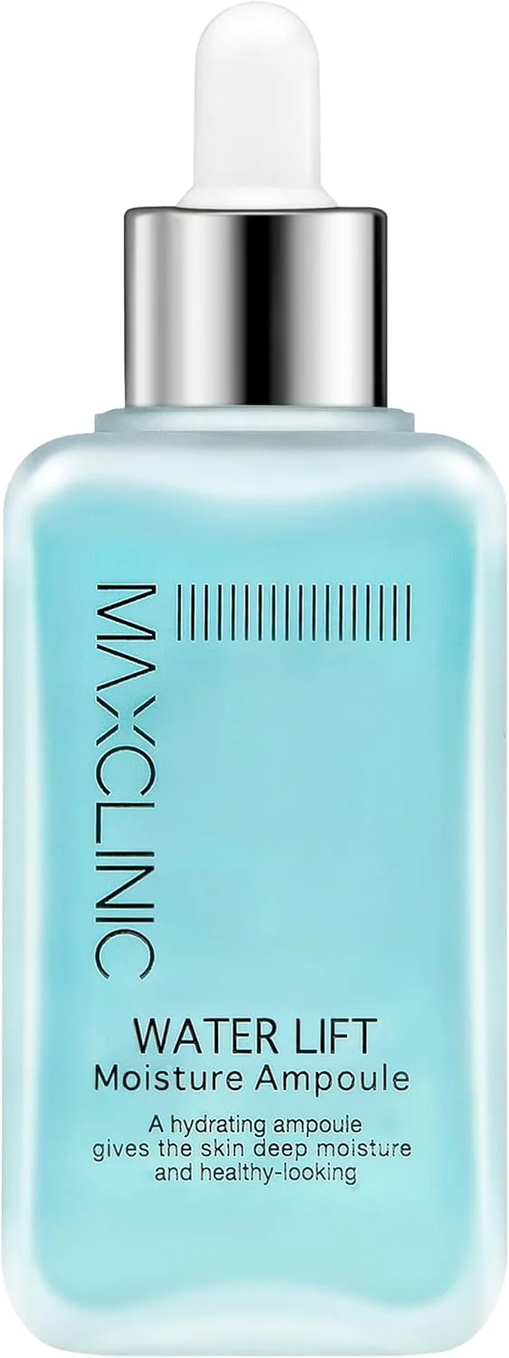 آمپول آبرسان و لیفتینگ پوست مکس کلینیک | سرم آبرسان عمقی صورت | سرم و آمپول تقویت کننده پوست صورت، مراقبت پوستی کره ای | سرم صورت بسیار مرطوب کننده (100 میلی لیتر)