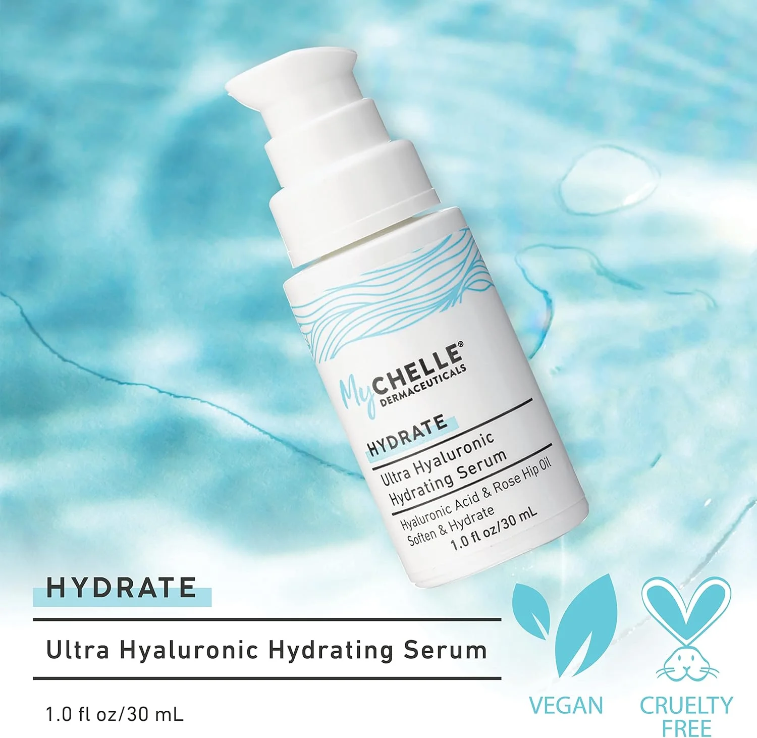 سرم آبرسان اولترا هیالورونیک مای‌شل، سرم اسید هیالورونیک برای پوست‌های خشک و معمولی، 30 میلی‌لیتر (بسته‌بندی ممکن است متفاوت باشد)