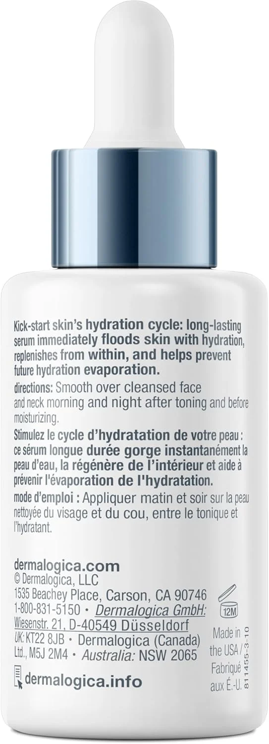 سرم آبرسان صورت Dermalogica Circular Hydration حاوی اسید هیالورونیک - آبرسانی عمیق و ماندگار، 60 میلی لیتر