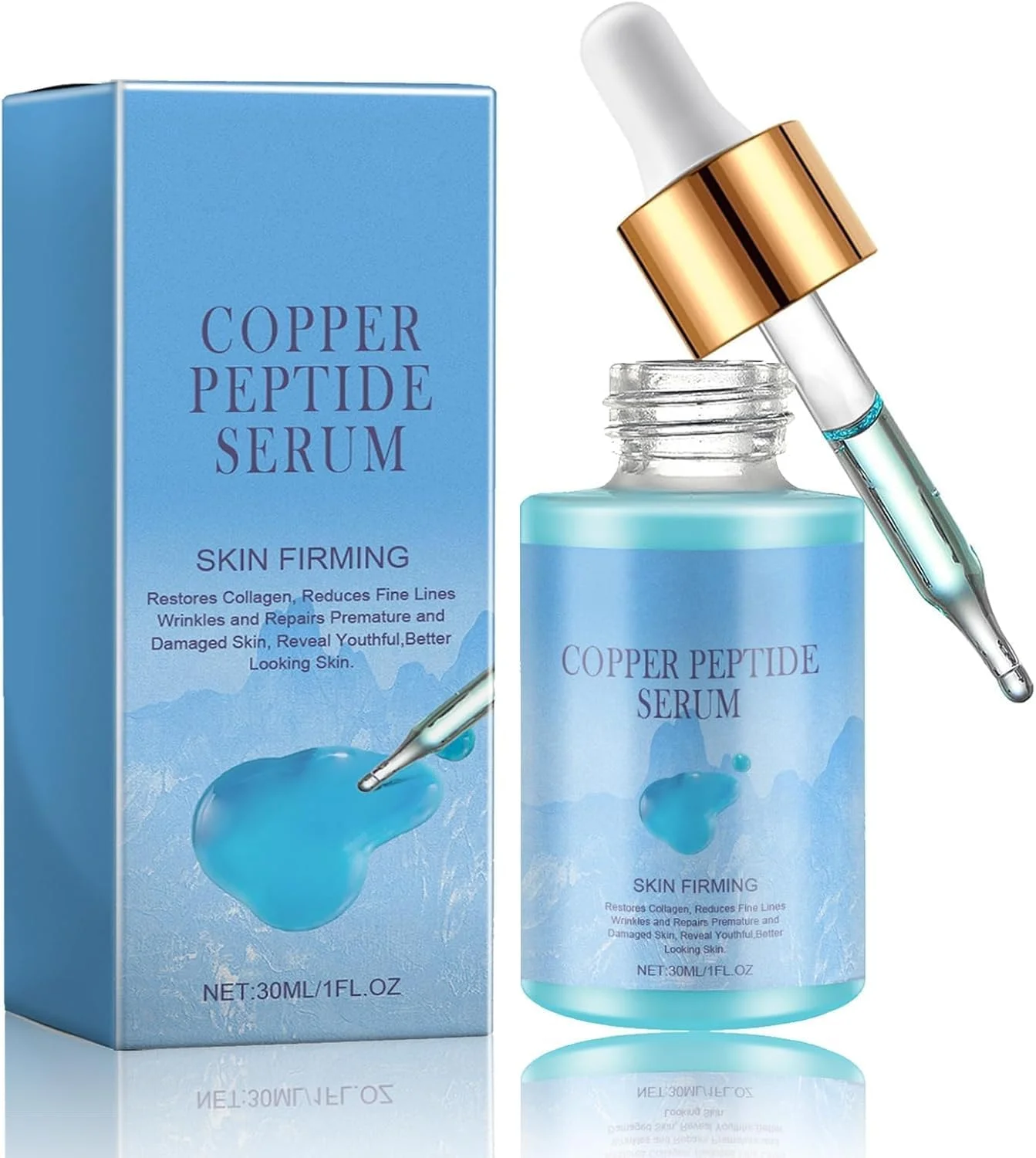 سرم صورت برای زنان، سرم روشن کننده و اصلاح کننده لکههای تیره حاوی پپتیدهای مس، اسید هیالورونیک آبرسان برای پوست آسیب دیده، روشن کننده و بهبود دهنده درخشندگی پوست سرم صورت برای زنان، سرم روشن کننده و اصلاح کننده لکههای تیره حاوی پپتیدهای مس، اسید هیالورونیک آبرسان برای پوست آسیب دیده، روشن کننده و بهبود دهنده درخشندگی پوست