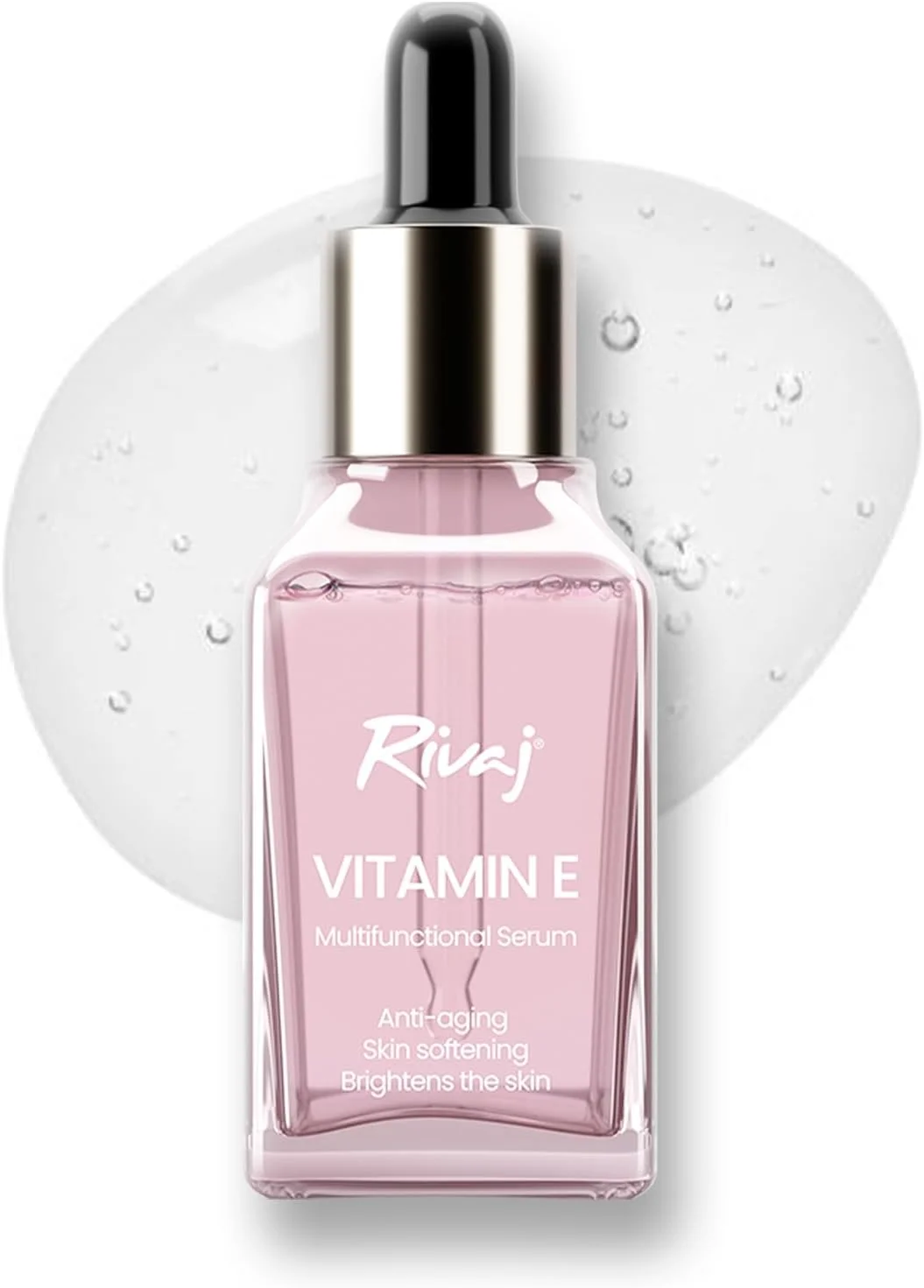 سرم صورت ویتامین ای 30 میلی لیتر - سرم ضد پیری و آبرسان | ترمیم کننده رطوبت، ترمیم و محافظت از پوست | روشن کننده، نرم کننده و مراقبت از چروک | درخشش درخشان برای آقایان و بانوان