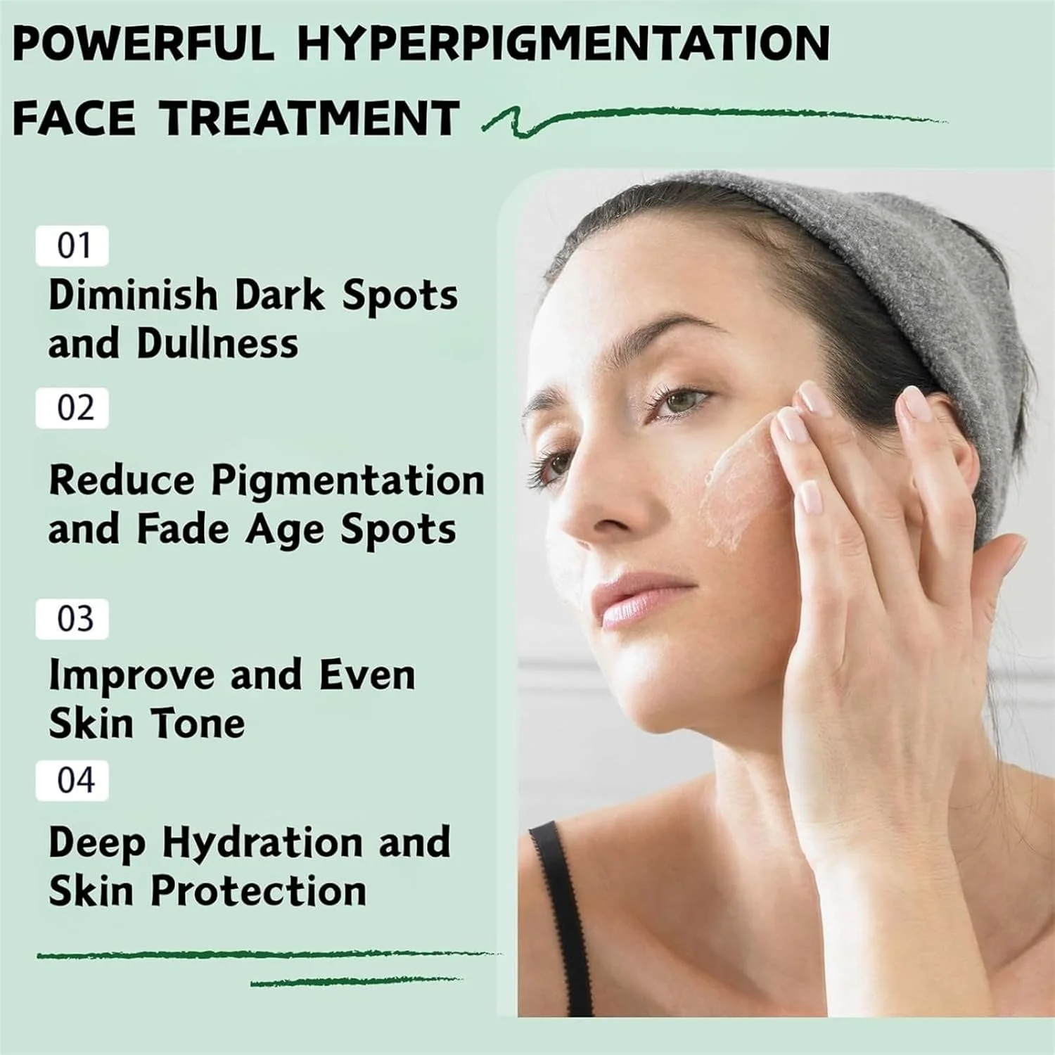 کرم روشن کننده و اصلاح کننده لکه‌های تیره، سرم نیاسینامید برای صورت، آبرسان و درخشان کننده، سرم برای مراقبت از پوست، کاهش خطوط ریز و لک‌ها (1 عدد)