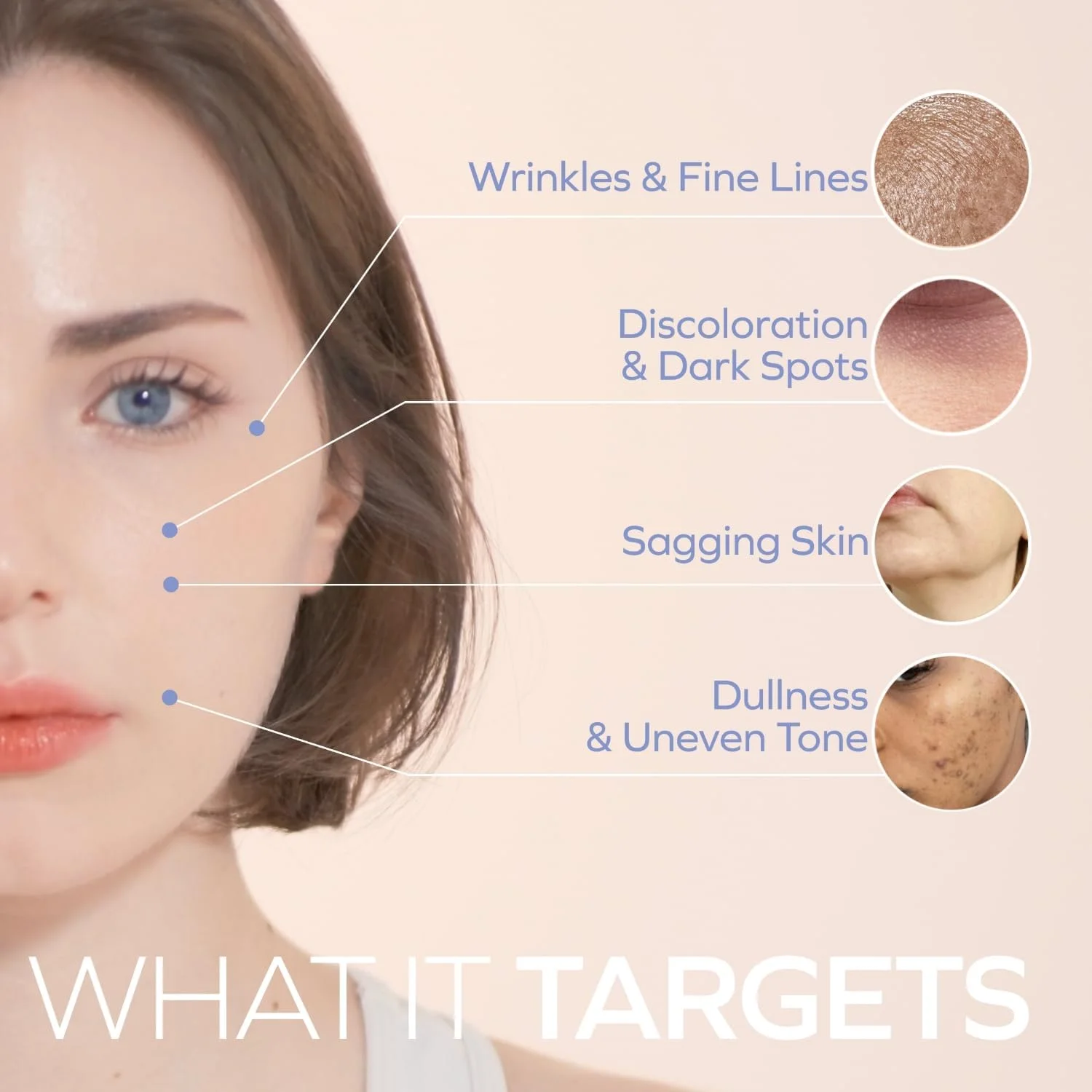 سرم ژل تقویت کننده کلاژن برای مراقبت از پوست به سبک کره ای و ماساژورهای صورت میکروکارنت، حاوی کپسول های کلاژن، ژل صورت آبرسان، مغذی و احیا کننده برای مراقبت از پوست 100 میلی لیتر