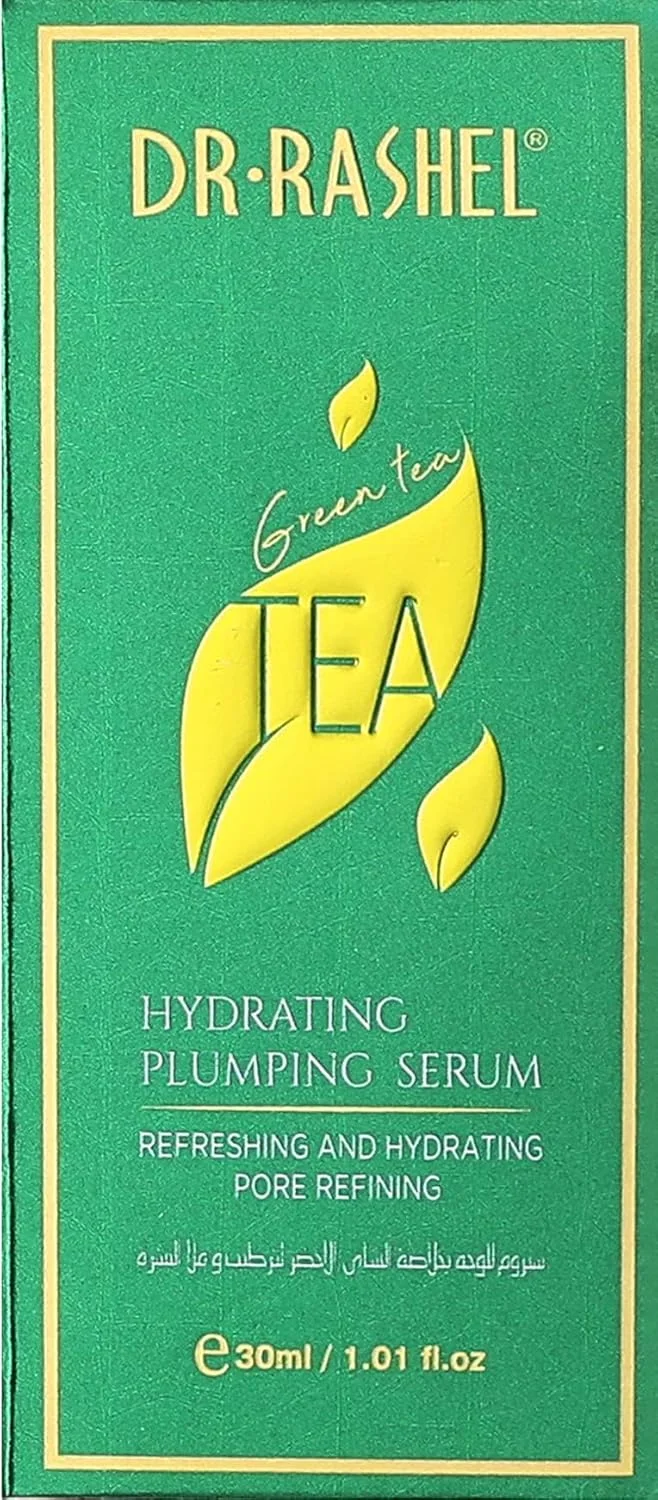سرم آبرسان و حجیم کننده چای سبز دکتر راشل 30 میلی لیتر