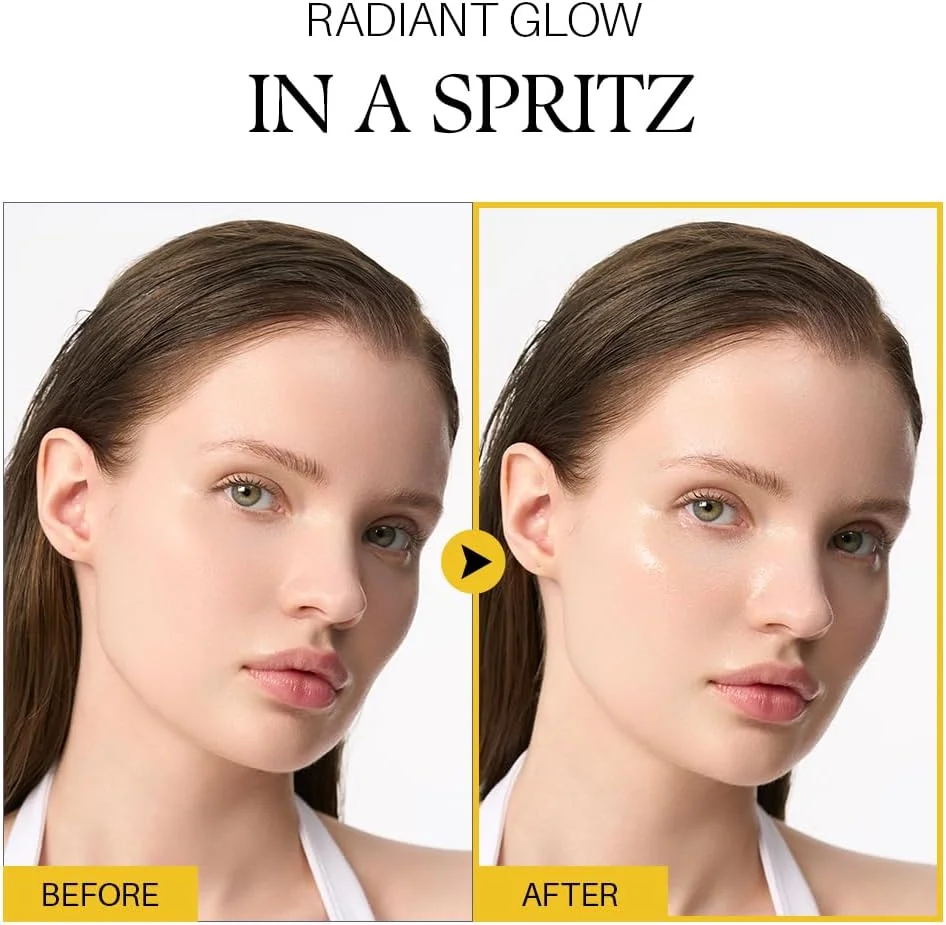 سرم اسپری اولیه ترافل سفید ایتالیایی دآلبا، مرطوب کننده آبرسان صورت، سرم درخشان کننده پوست، غیر کومدون زا، مه همه کاره، وگان و سازگار با کویر 50 میلی لیتر