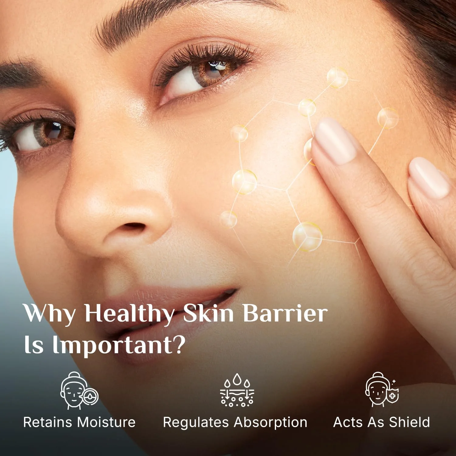 مرطوب کننده صورت پیلگریم سیکا با 5 سرامید و هیالورونیک اسید 100 گرم | کرم صورت سبک برای ترمیم سد دفاعی و آبرسانی | مناسب برای انواع پوست