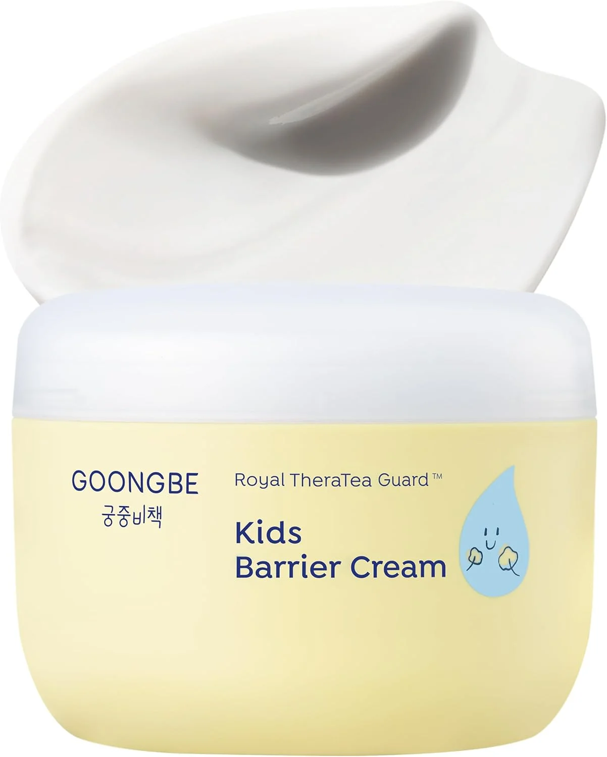 کرم محافظ پوست کودک گونگ‌به - کرم مرطوب‌کننده روزانه و قوی کره‌ای برای صورت و بدن - بهبود دهنده سد دفاعی پوست و تسکین دهنده پوست زبر با سیکا و پانتنول - رایحه بدون آلرژن، 180 میلی‌لیتر