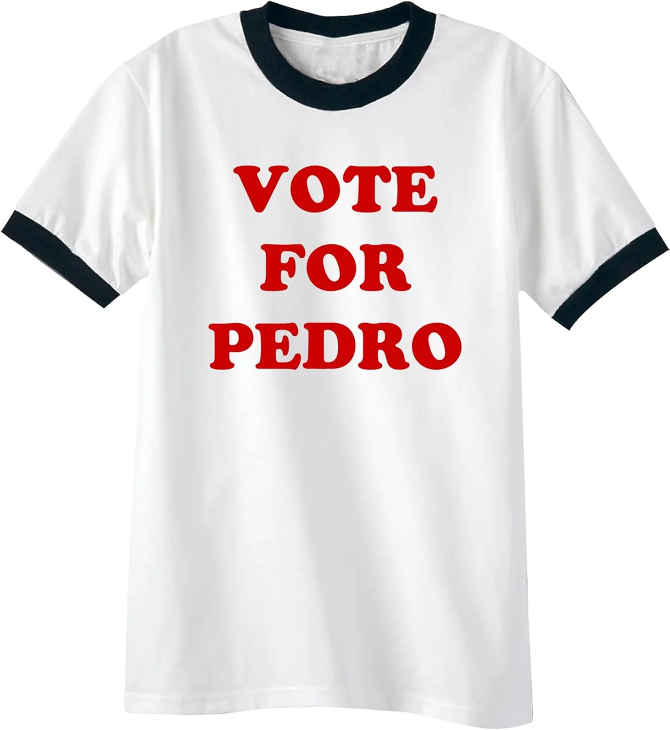 تی‌شرت آستین کوتاه طرح «رای به پدرو»
